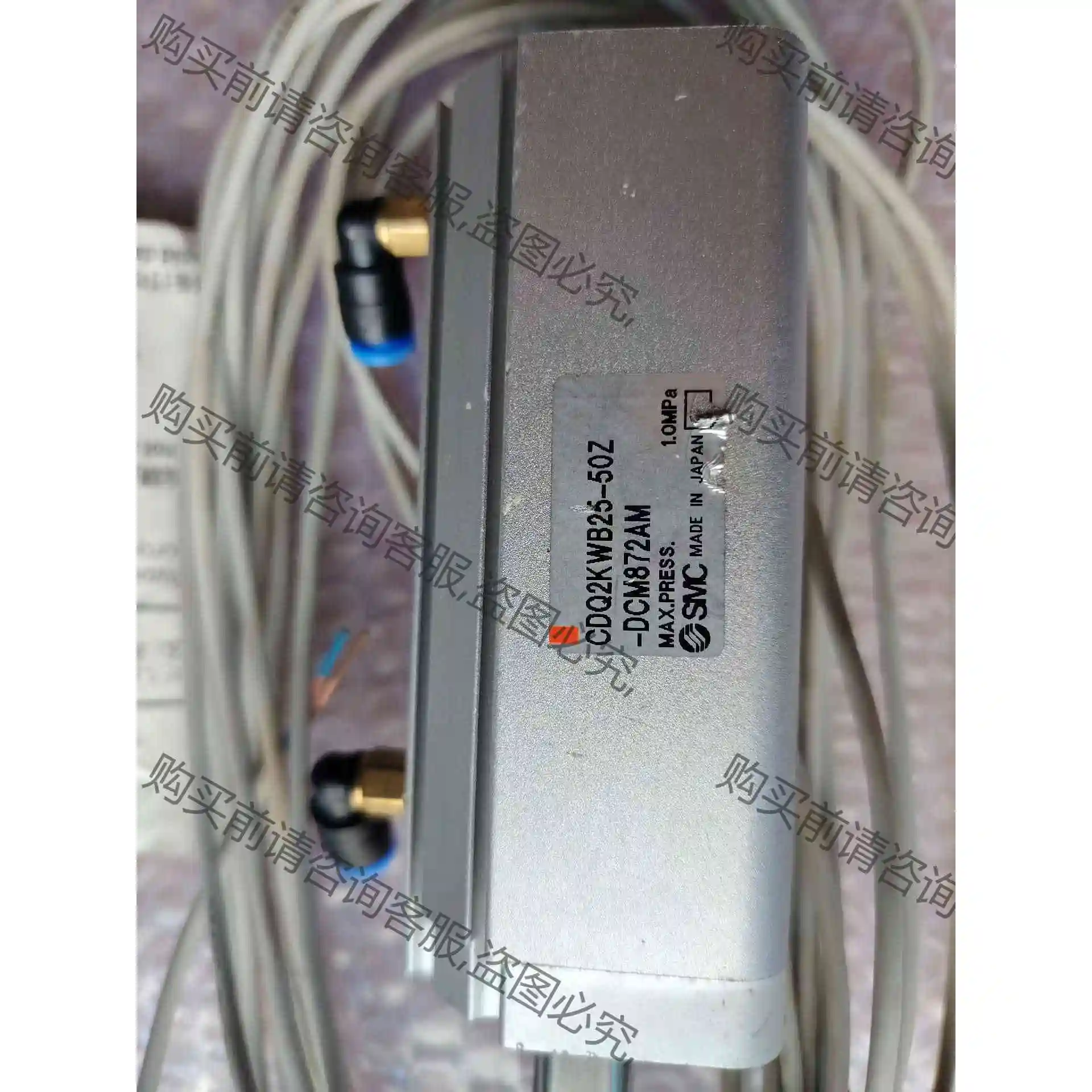 SM气缸 CDQ2KWB25-50Z-DCM872AM 库 议价产品 原装拆机功能完好