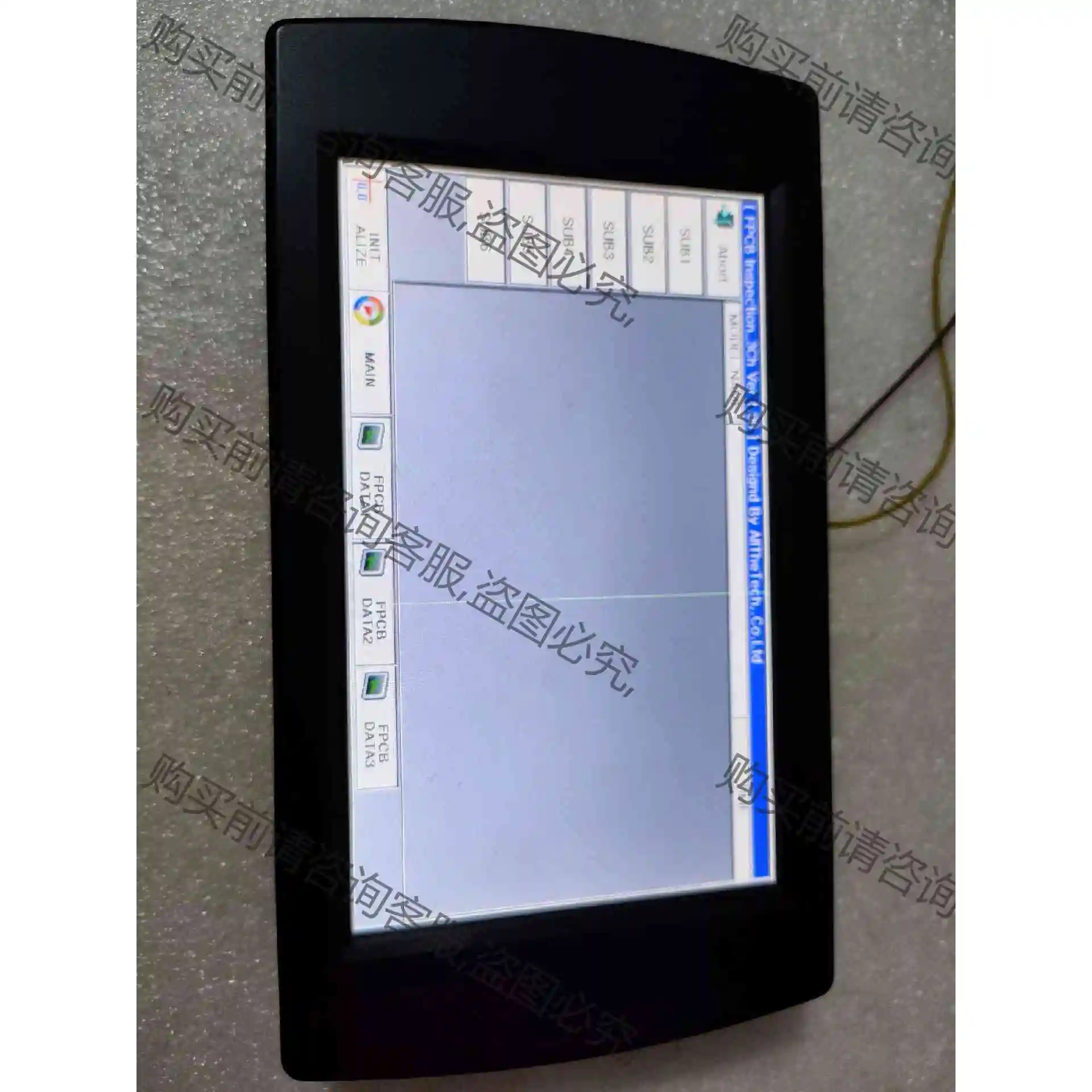 二手。ComfileCWV-070WR触摸屏,液晶有线，外壳 议价产品 原装拆