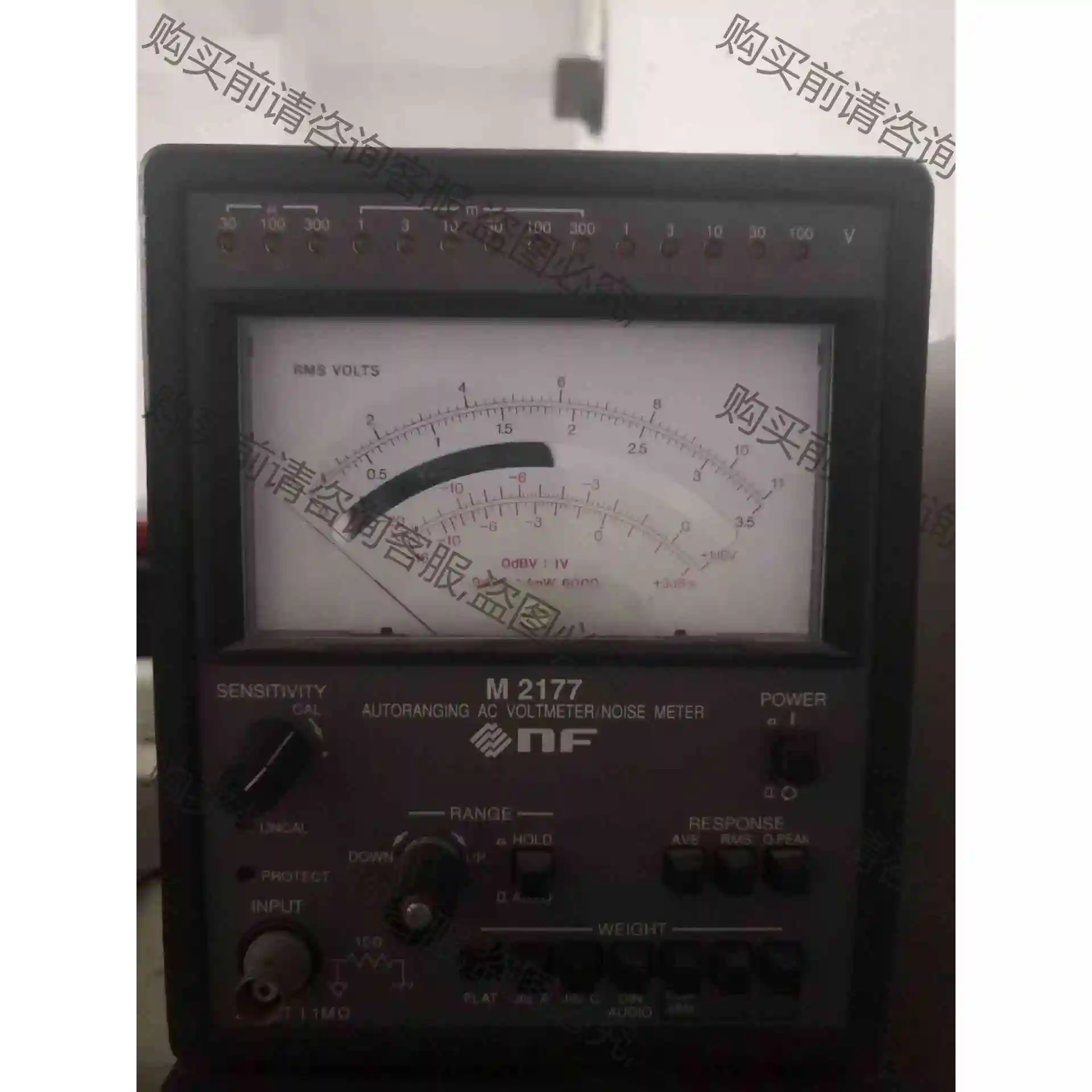 NF M2177 M2174自动/手动量程交流电压表/噪声计 议价产品 原装拆