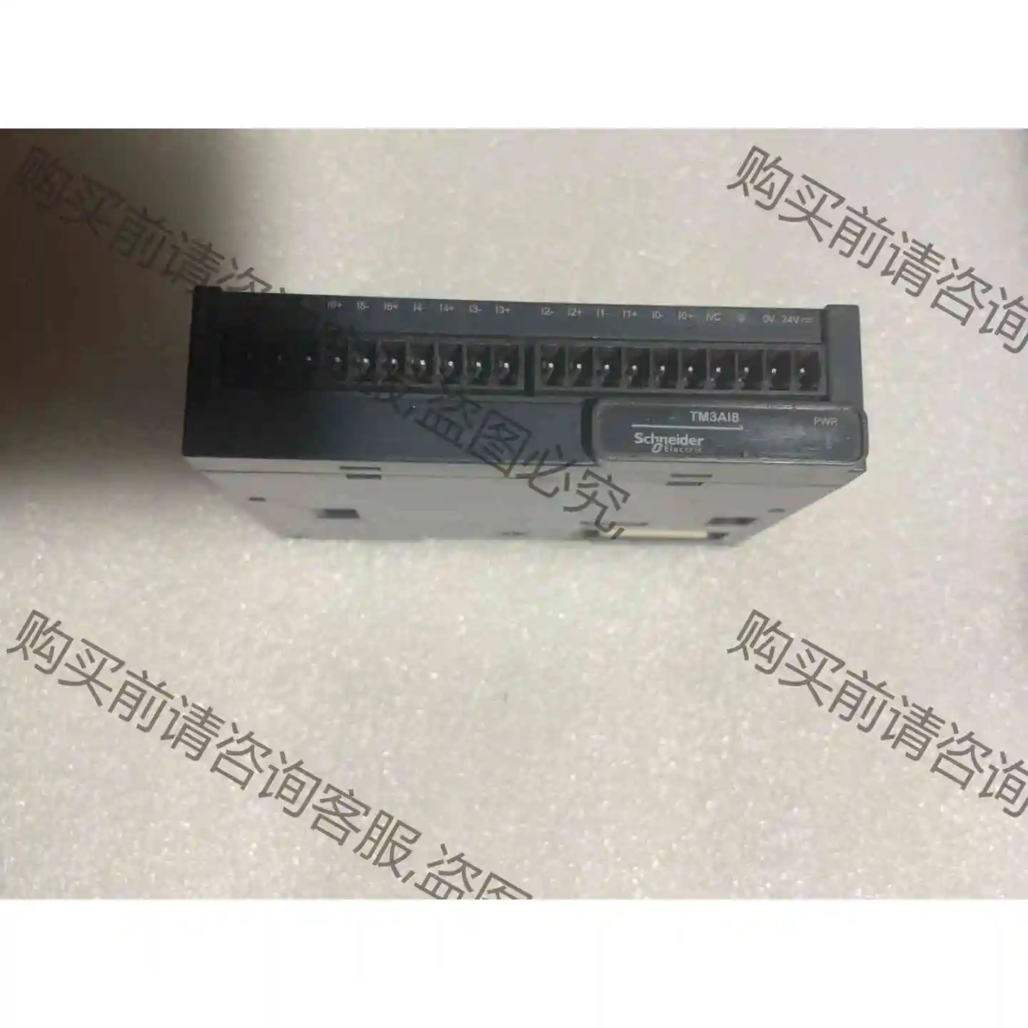施耐dePLC模块、TM3AI8、实物图。 议价产品 原装拆机功能完好