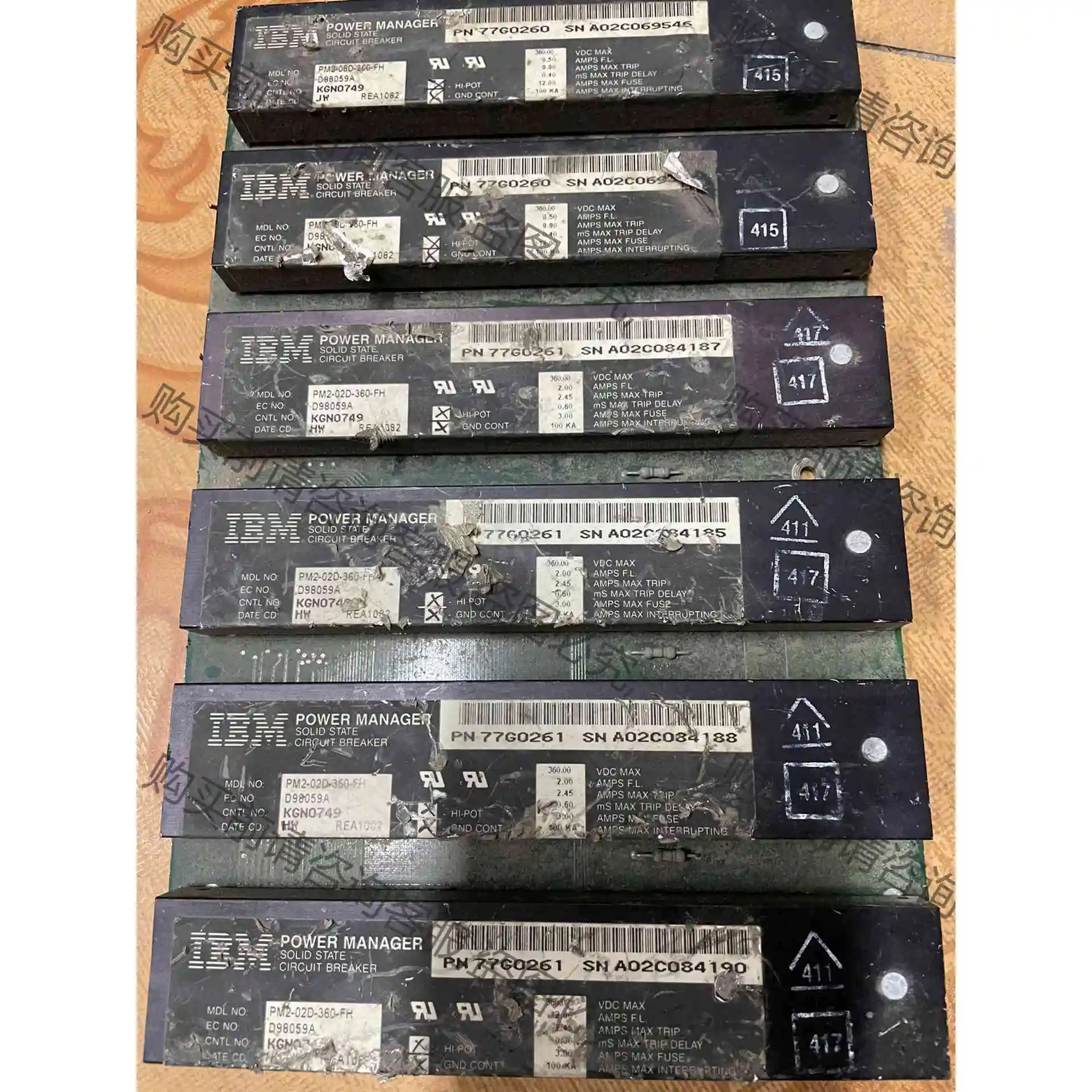 PM2-02D-360-FH 一张6个、拆机件 议价产品 原装拆机功能完好