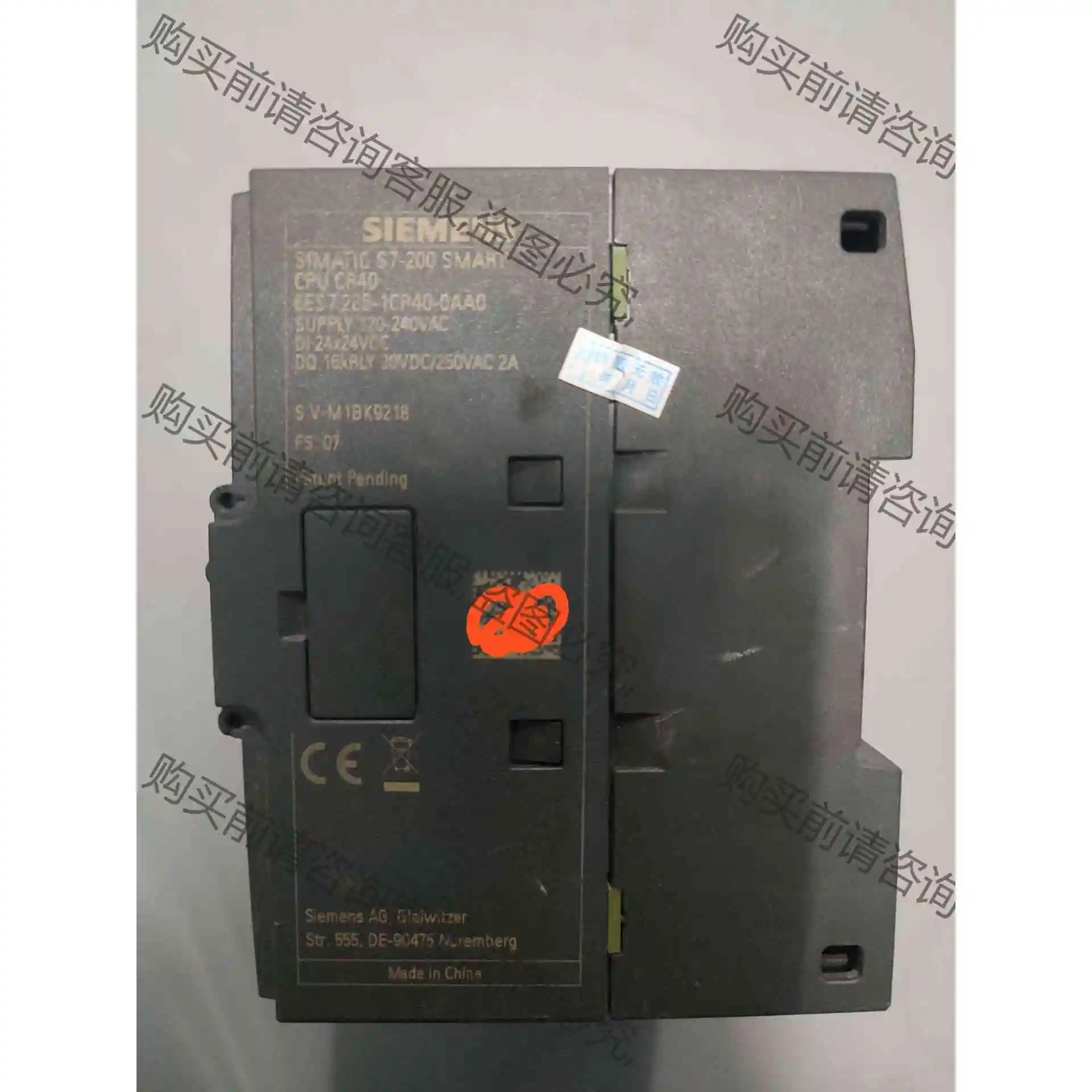 SIEMENS/西门zi6ES7 288-1CR40-0AA0 议价产品 原装拆机功能完好