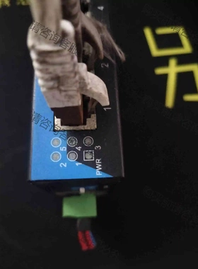 三旺工业ji交换机型号IES235，二手110块出 议价产品 原装拆机功