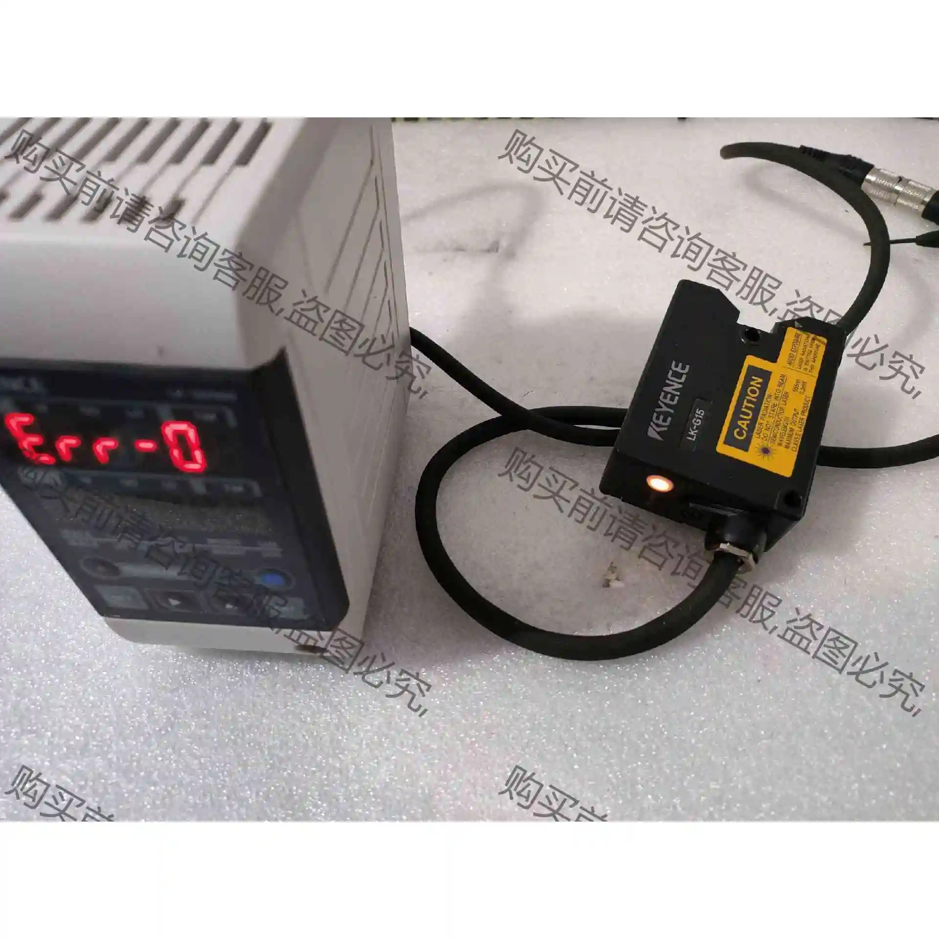 二手拆机，基恩士LK-G3001带LK-G15传感器，拍前询 议价产品 原装