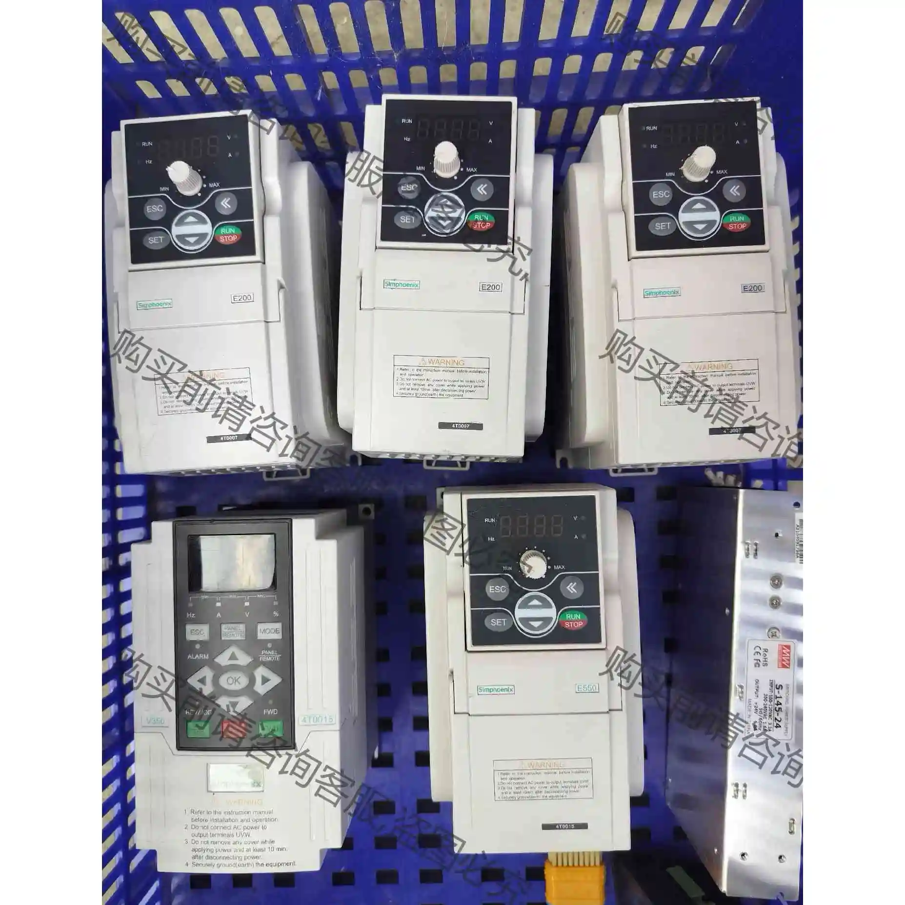 原装SunFar四方E550变频器一台,型号:E550-4T 议价产品 原装拆机
