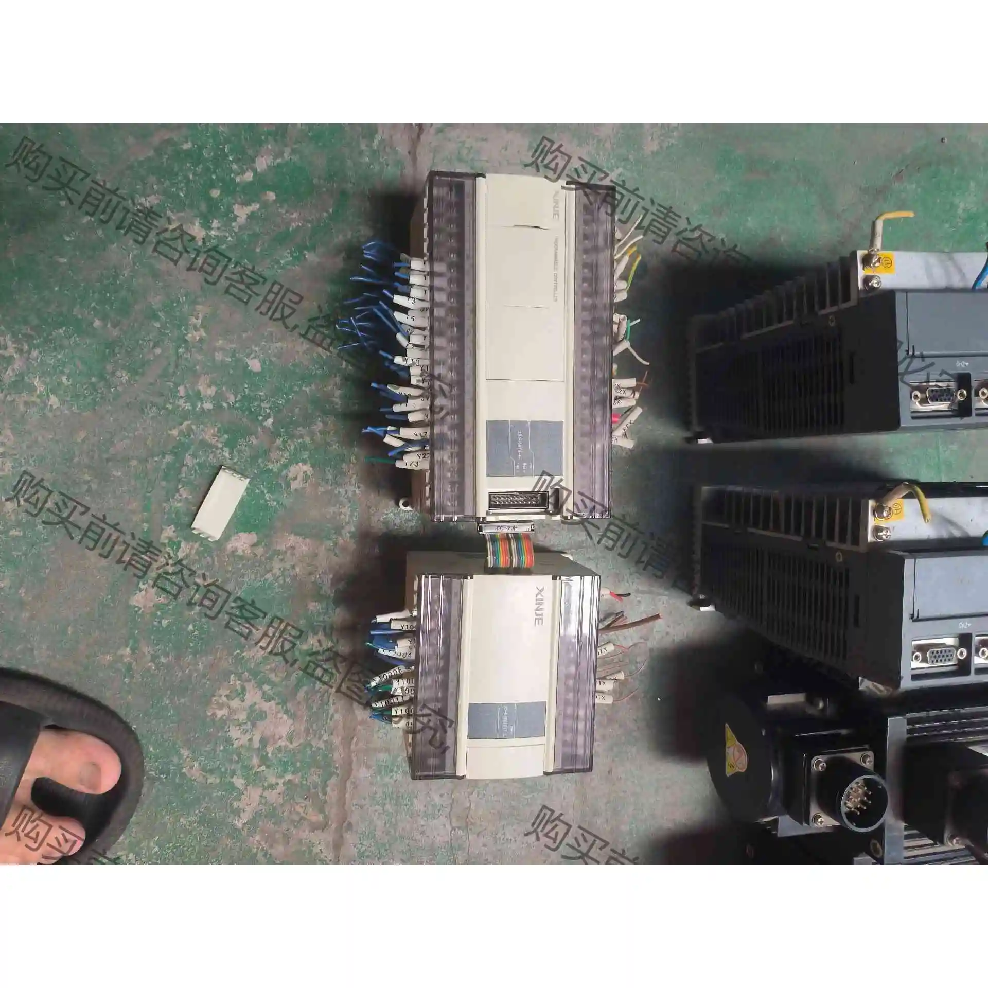 信捷PLC带扩展PLC型号XD5-48T6-E 议价产品 原装拆机功能完好