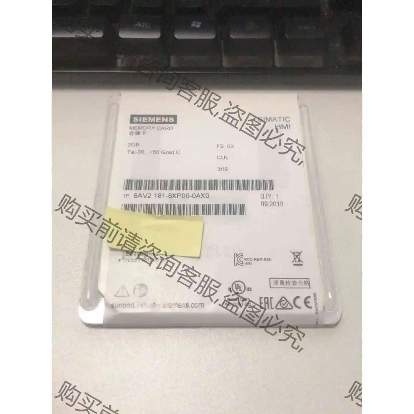 6AV2181-8XP00-0AX0 西门zi内存卡 2GB 议价产品 原装拆机功能完