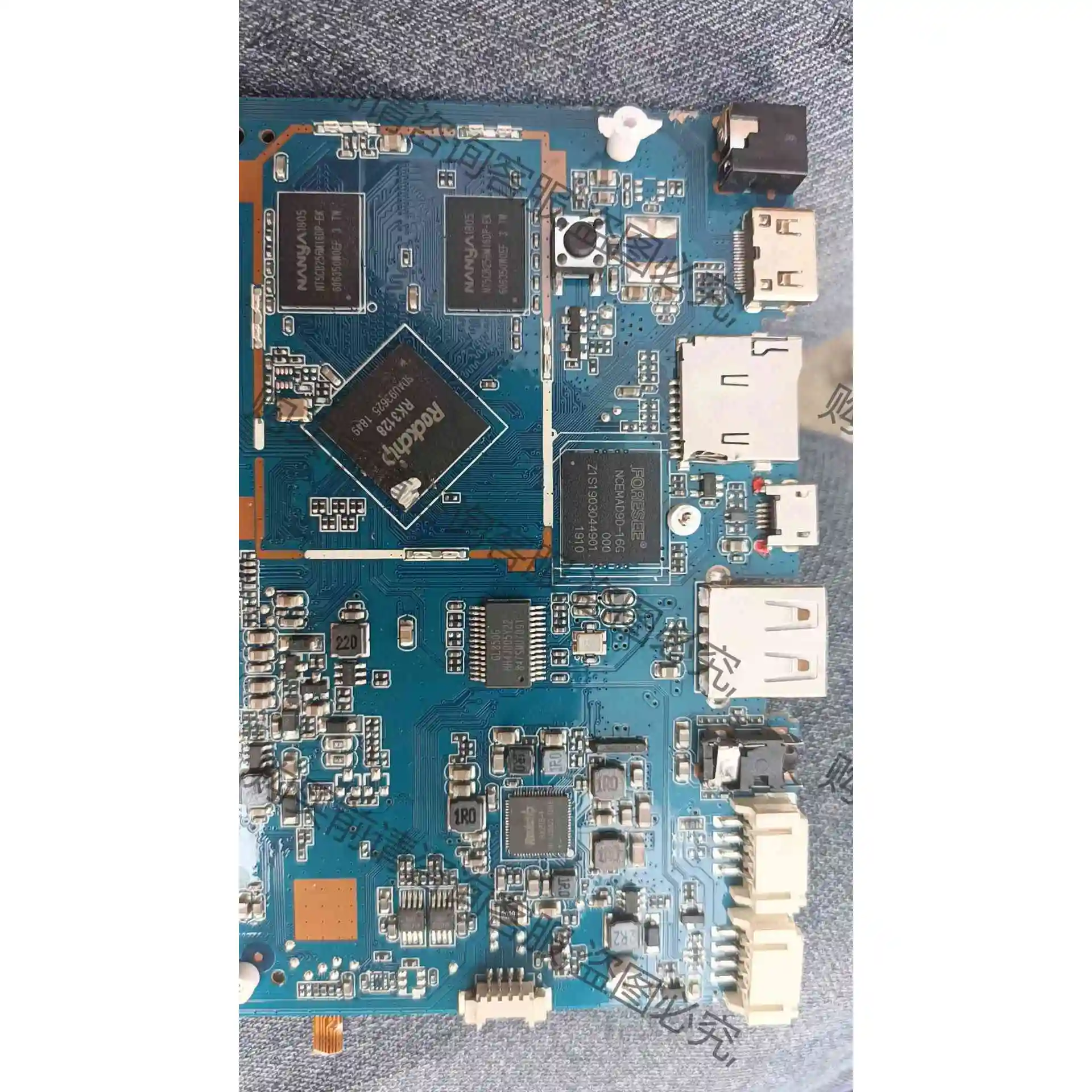 拆机RK3128主控板加NCEMAD9D-16G 议价产品 原装拆机功能完好