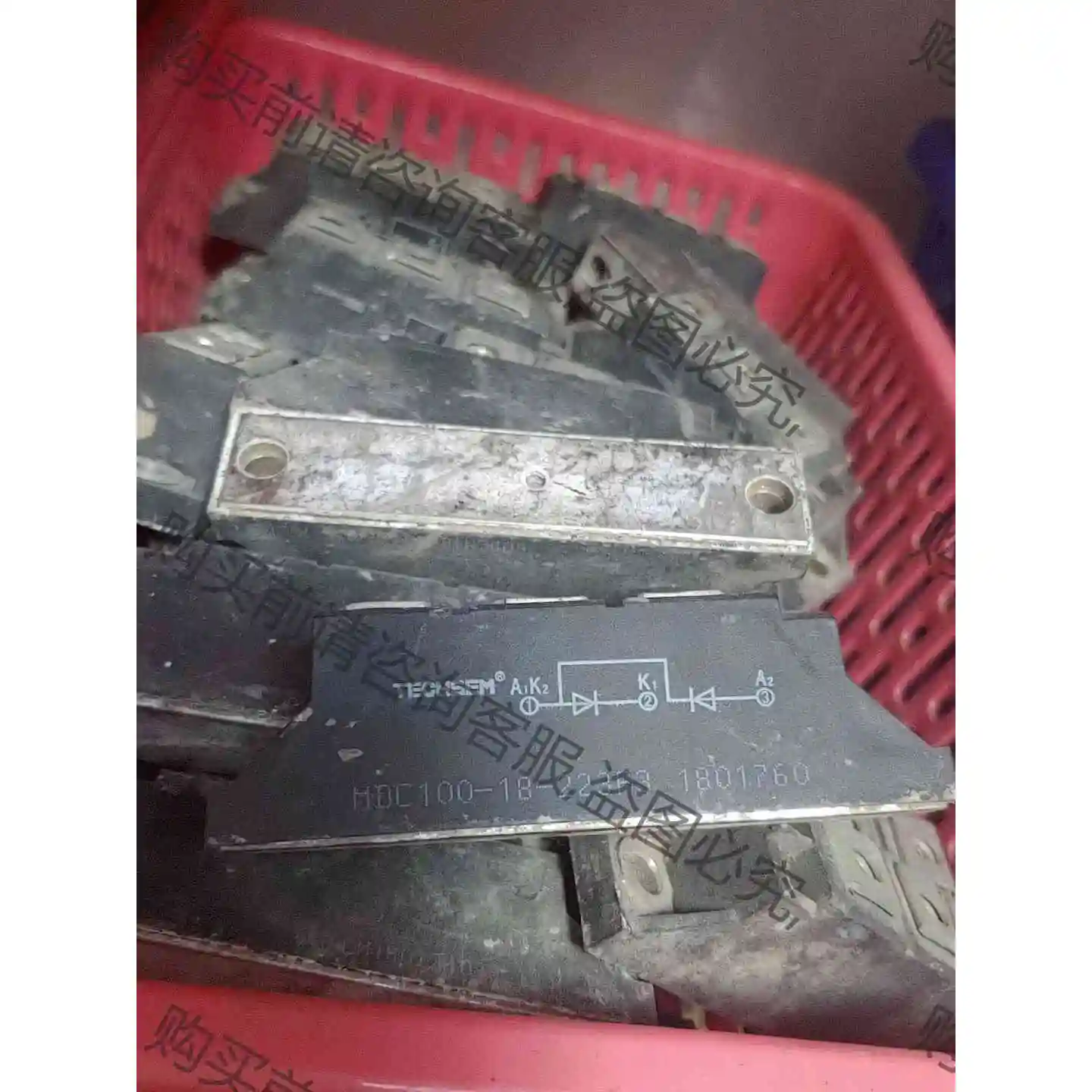 MDC100A1800V整流二极管MDC100-18，台基品 议价产品 原装拆机功