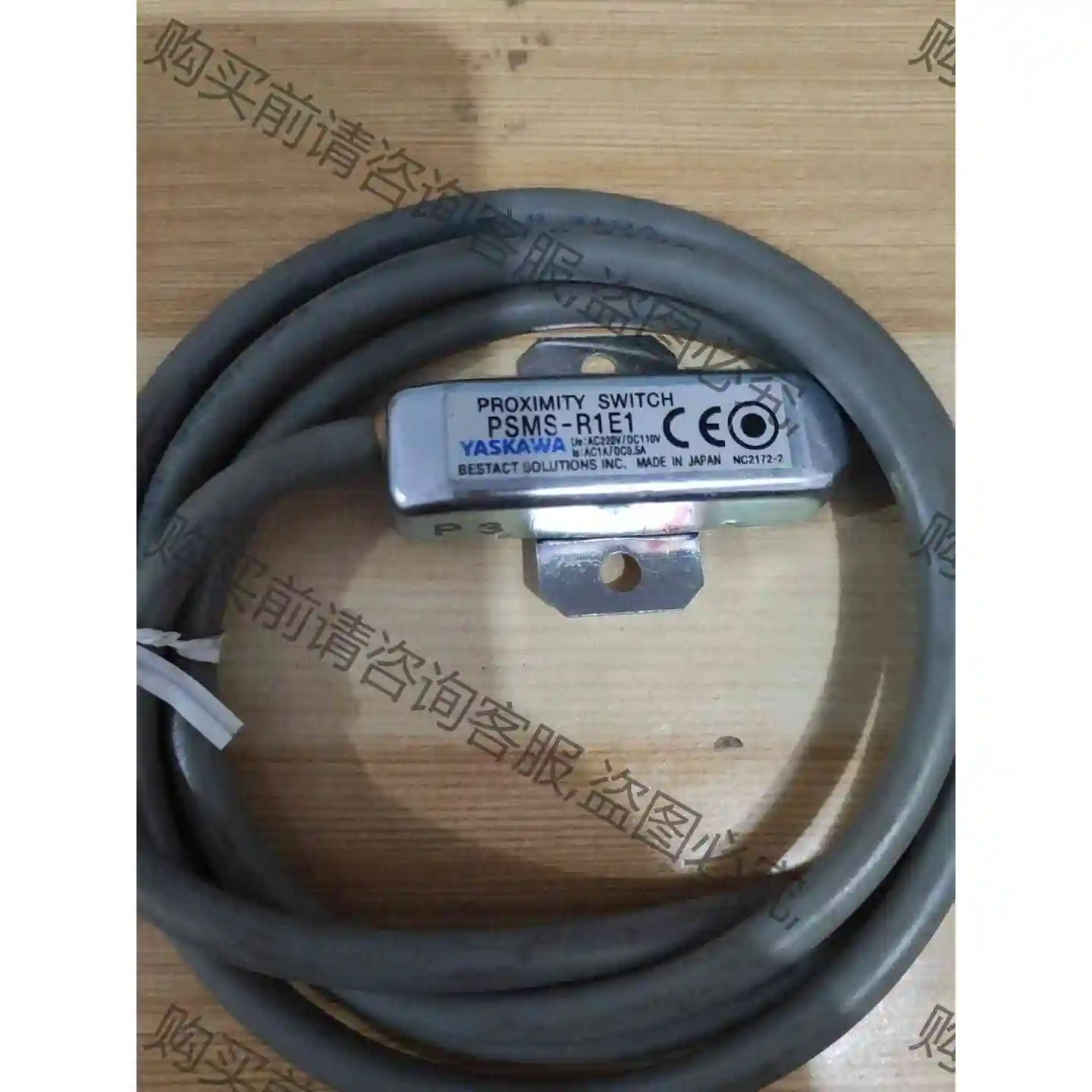 现货日本YASKAWA安川PSMS-R1E1位移传感器磁性限 议价产品 原装拆