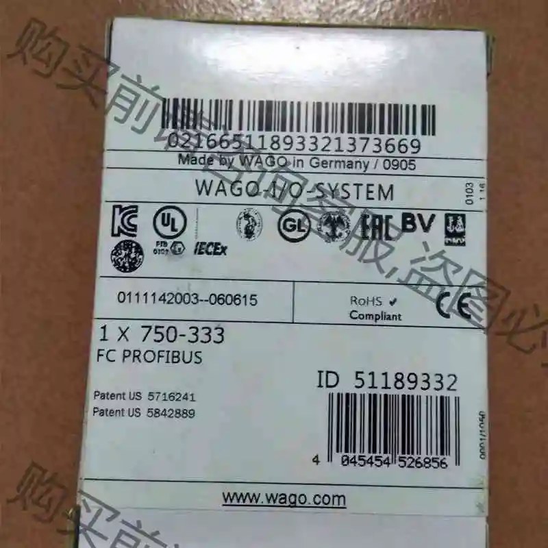 WAGO万可模块 750-333 750-343 750-3 议价产品 原装拆机功能完好