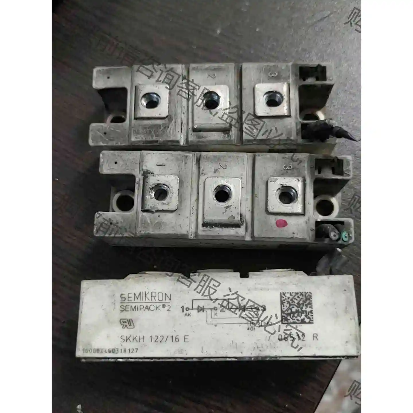 SKKH122/16E可控硅模块整流模块 议价产品 原装拆机功能完好