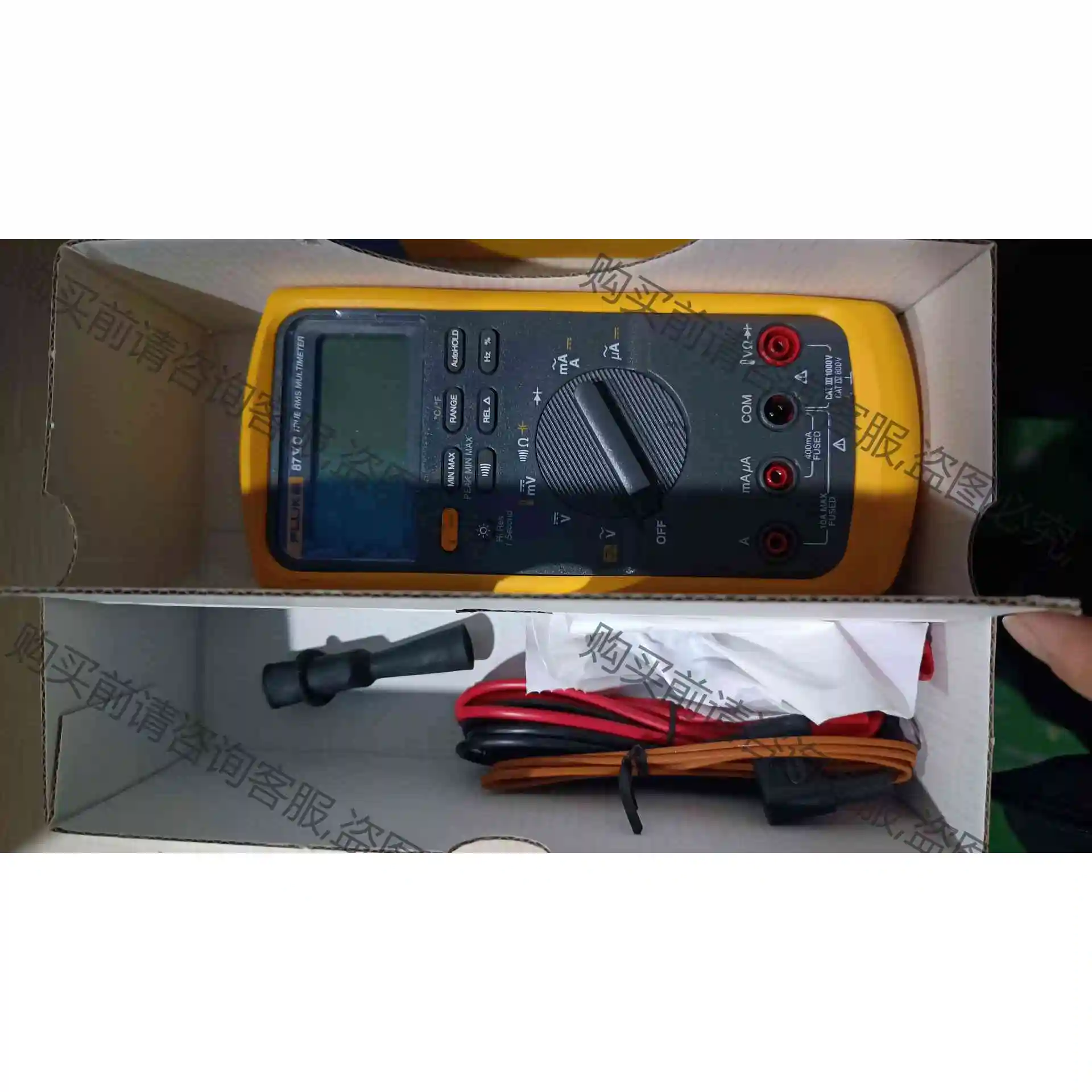 福禄克FLUKE 87VC数字高精度多功能万用表 真有效值数 议价产品