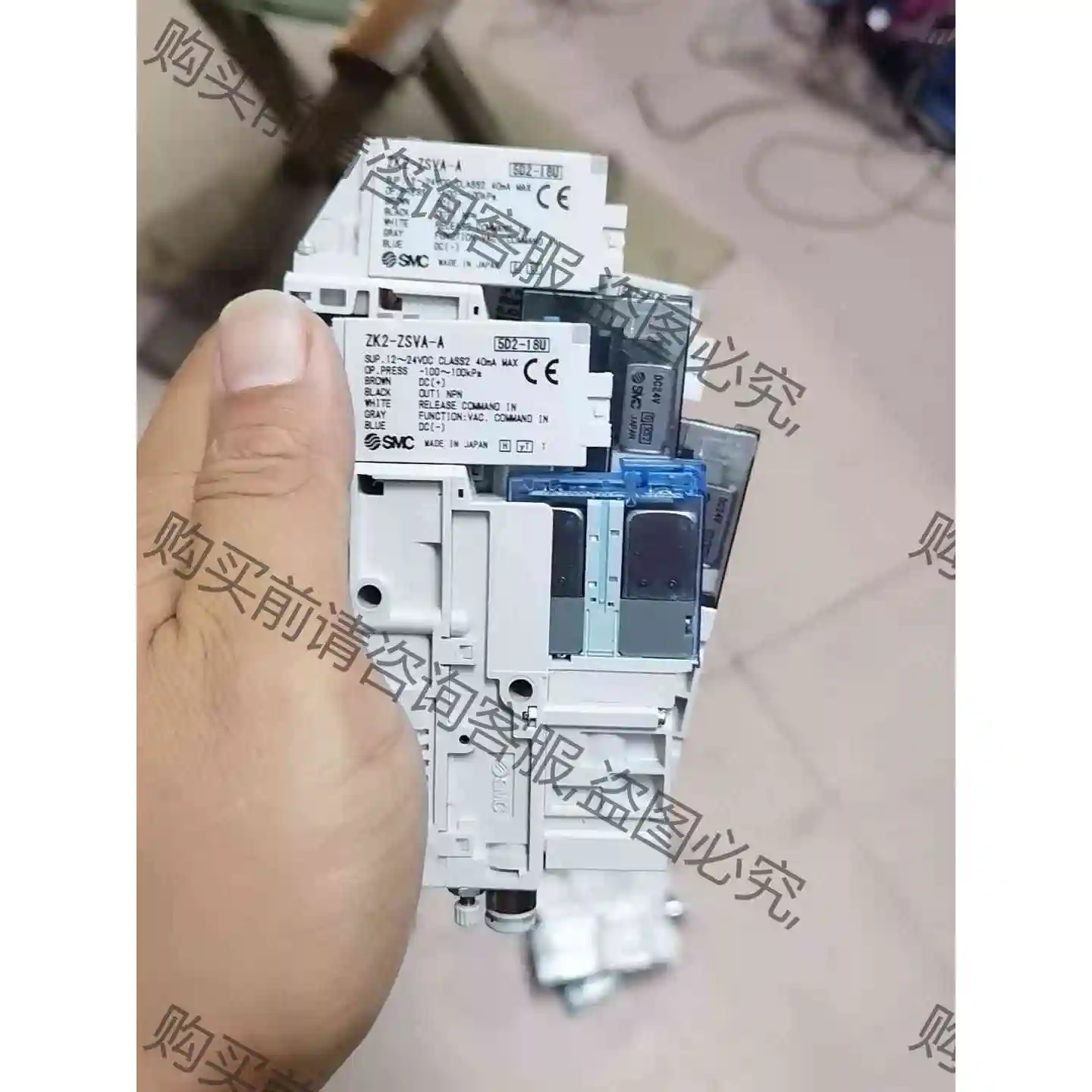 拆机SM真空发生器ZK2A07K5AL-06 /ZK2A1 议价产品 原装拆机功能完