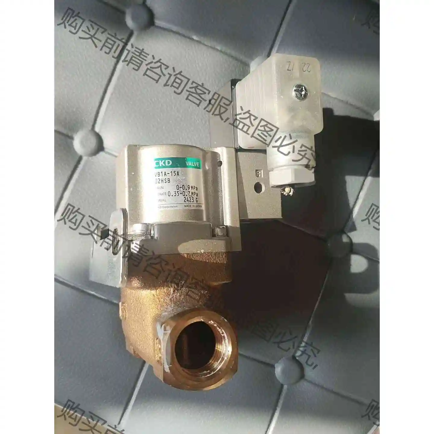 电磁阀CKD SVB1A-15A-02HSB几乎全新 议价产品 原装拆机功能完好