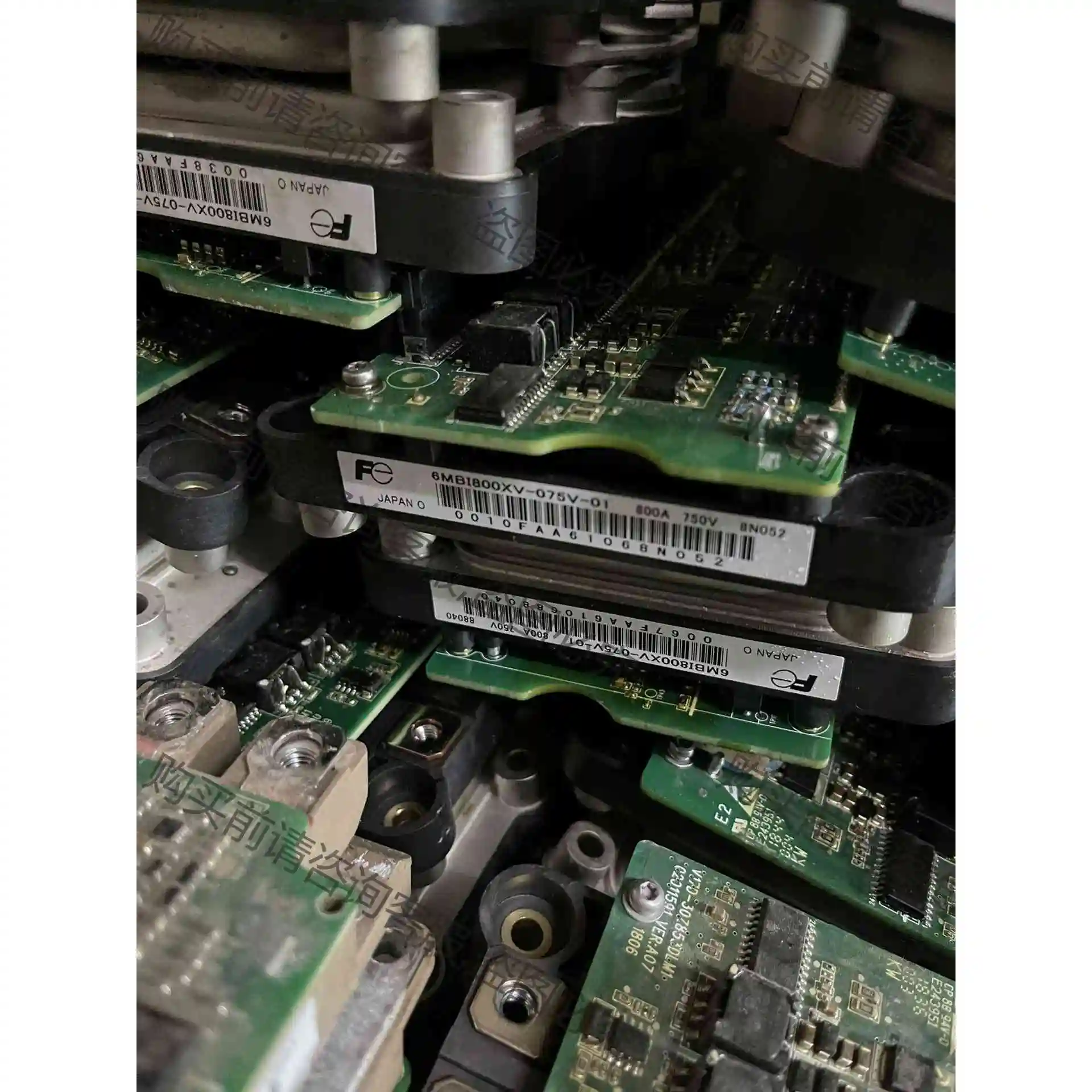 6MBI800XV-075V-01 原装拆机正品， 议价产品 原装拆机功能完好