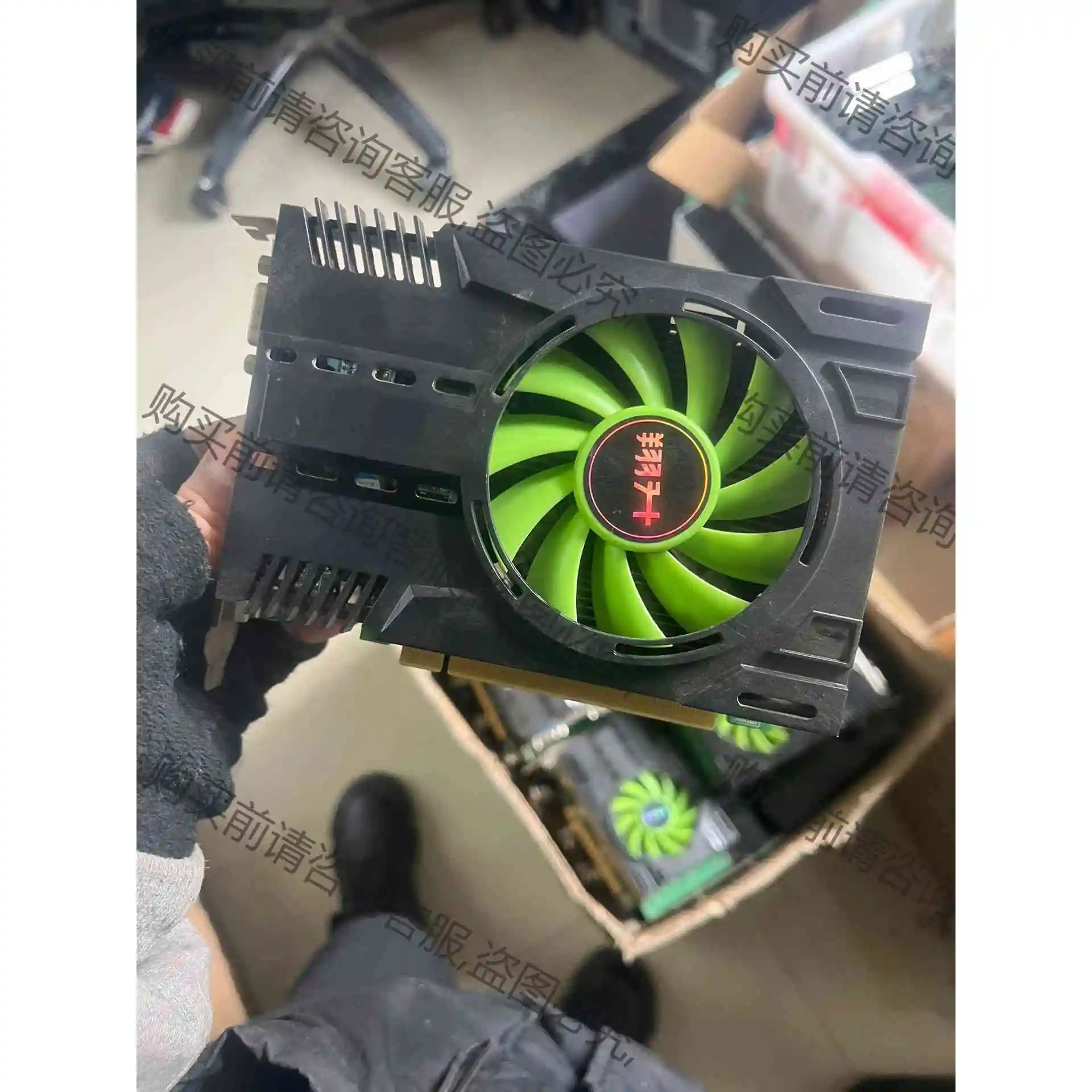 出清一色拆机120片翔升GT620 1G D3黄金版显卡,H 议价产品 原装