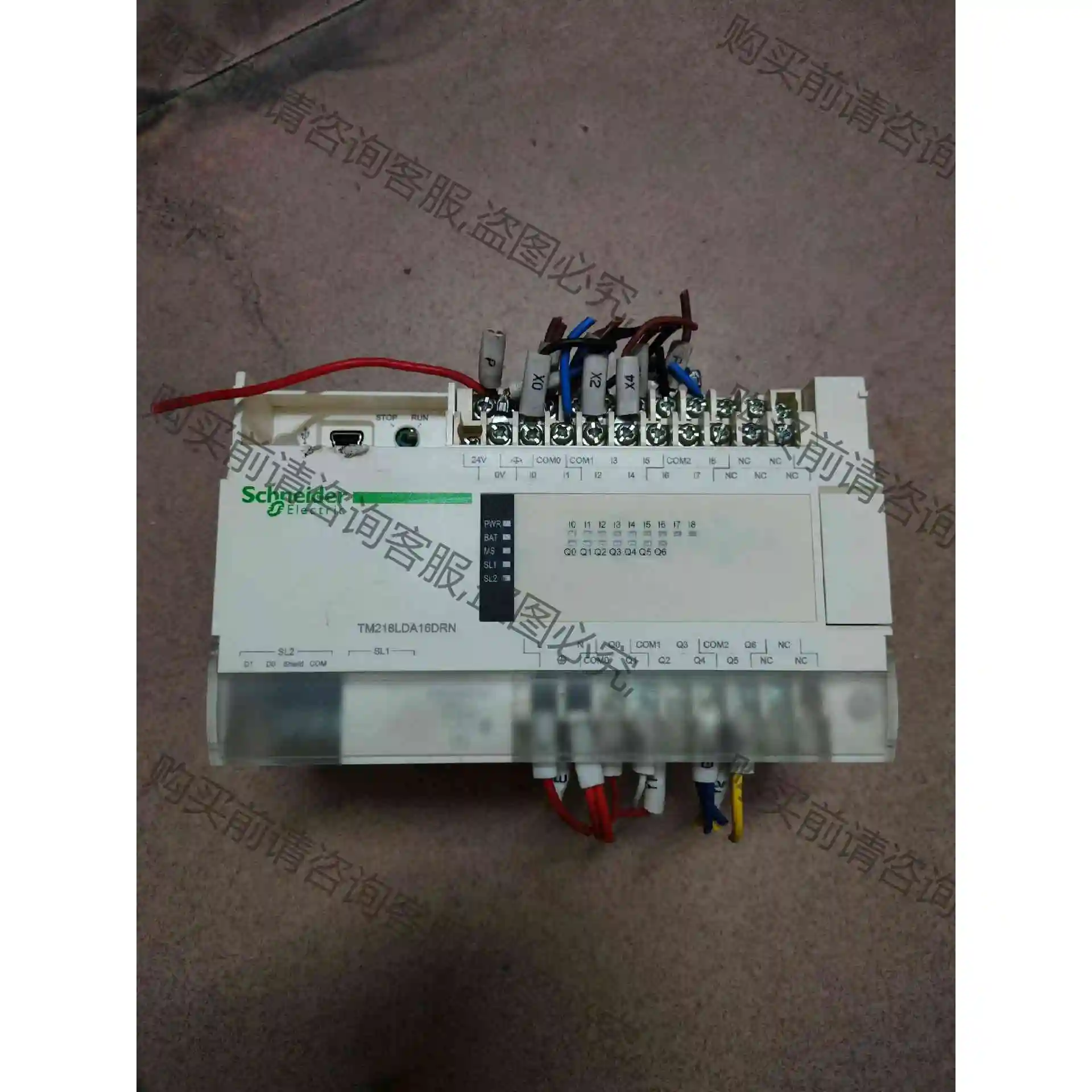 施耐dePLC TM218LDA16DRN 议价产品 原装拆机功能完好