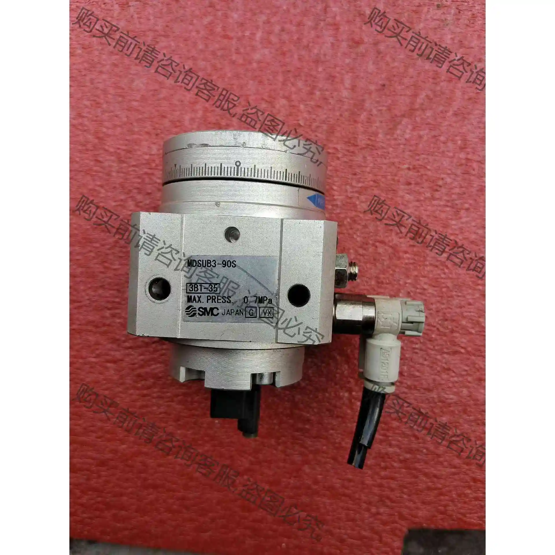 SM原装SM旋转气缸MSUB3-90S 如图 议价产品 原装拆机功能完好