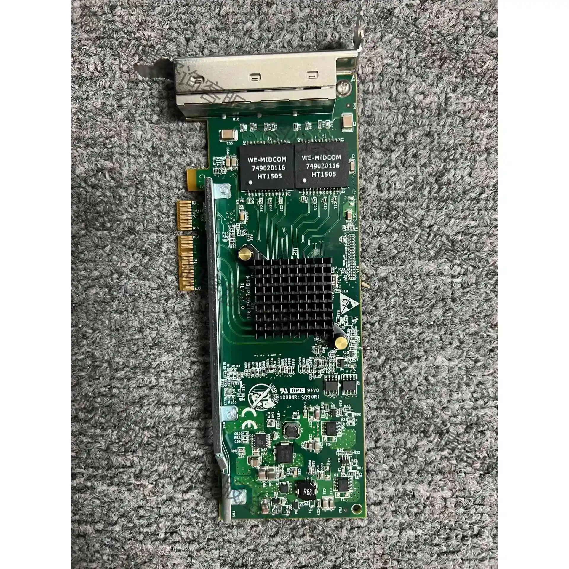 四口千兆网卡 Silicom PE2G4I35L I350 议价产品 原装拆机功能完