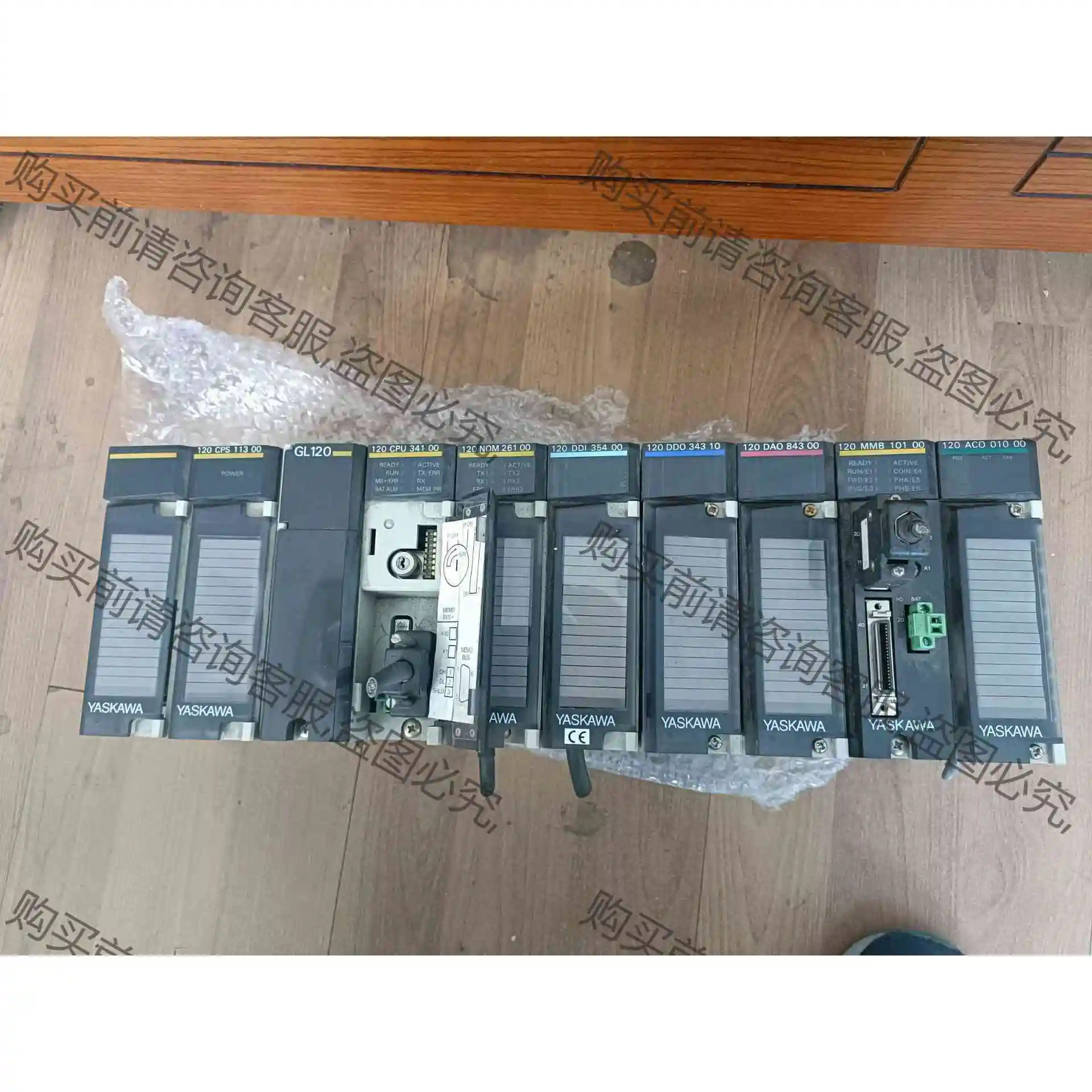 安川PLC 120CPU34100，120CPS11300， 议价产品 原装拆机功能完好