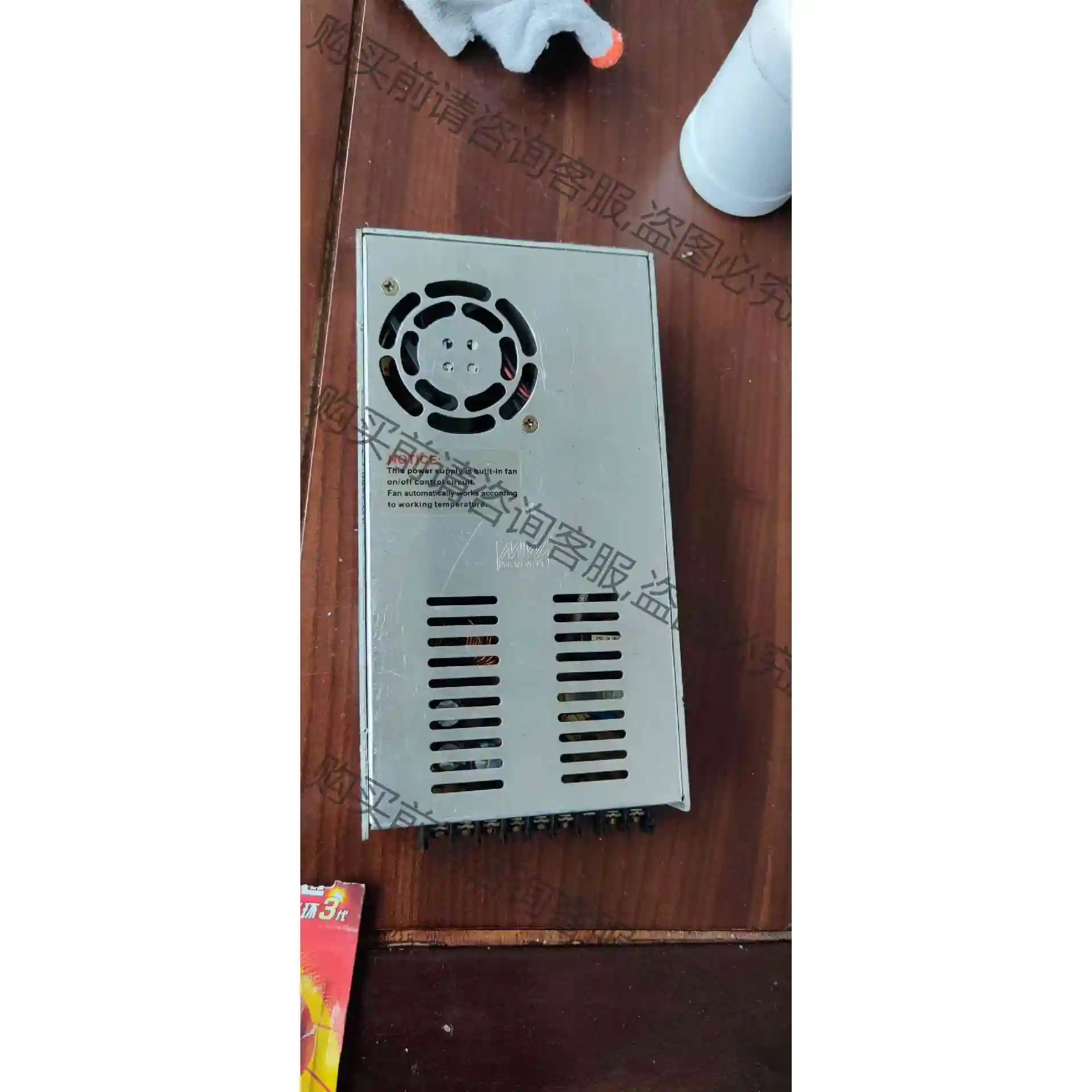 明伟(MW)电源 NES-350-24 220v或110 议价产品 原装拆机功能完好