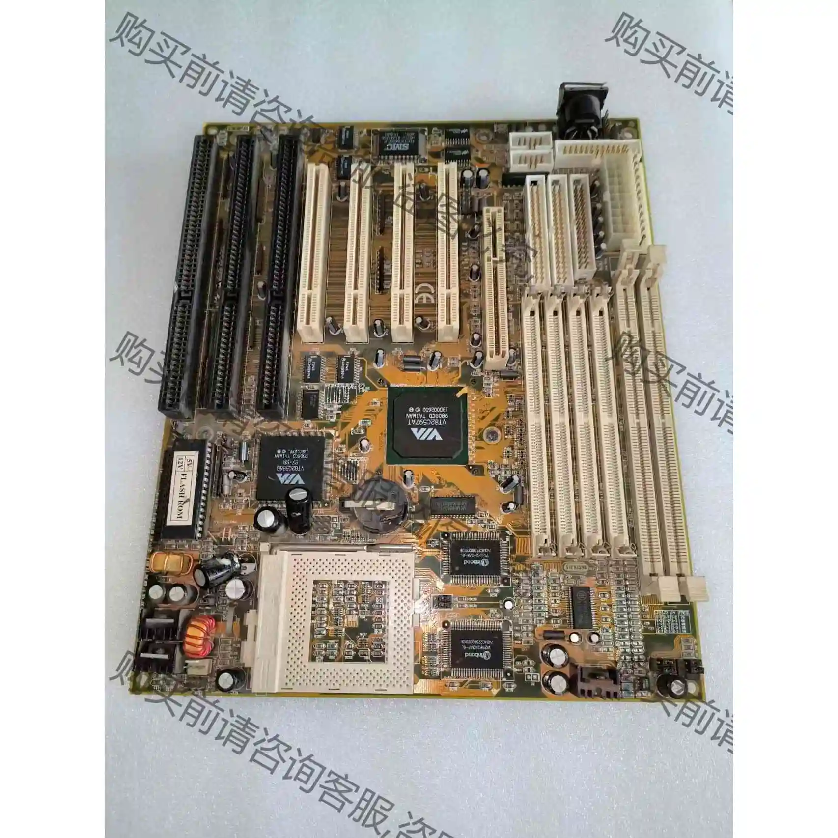 586威胜主板VT82C597AT芯片、VT82C586B芯 议价产品 原装拆机功能