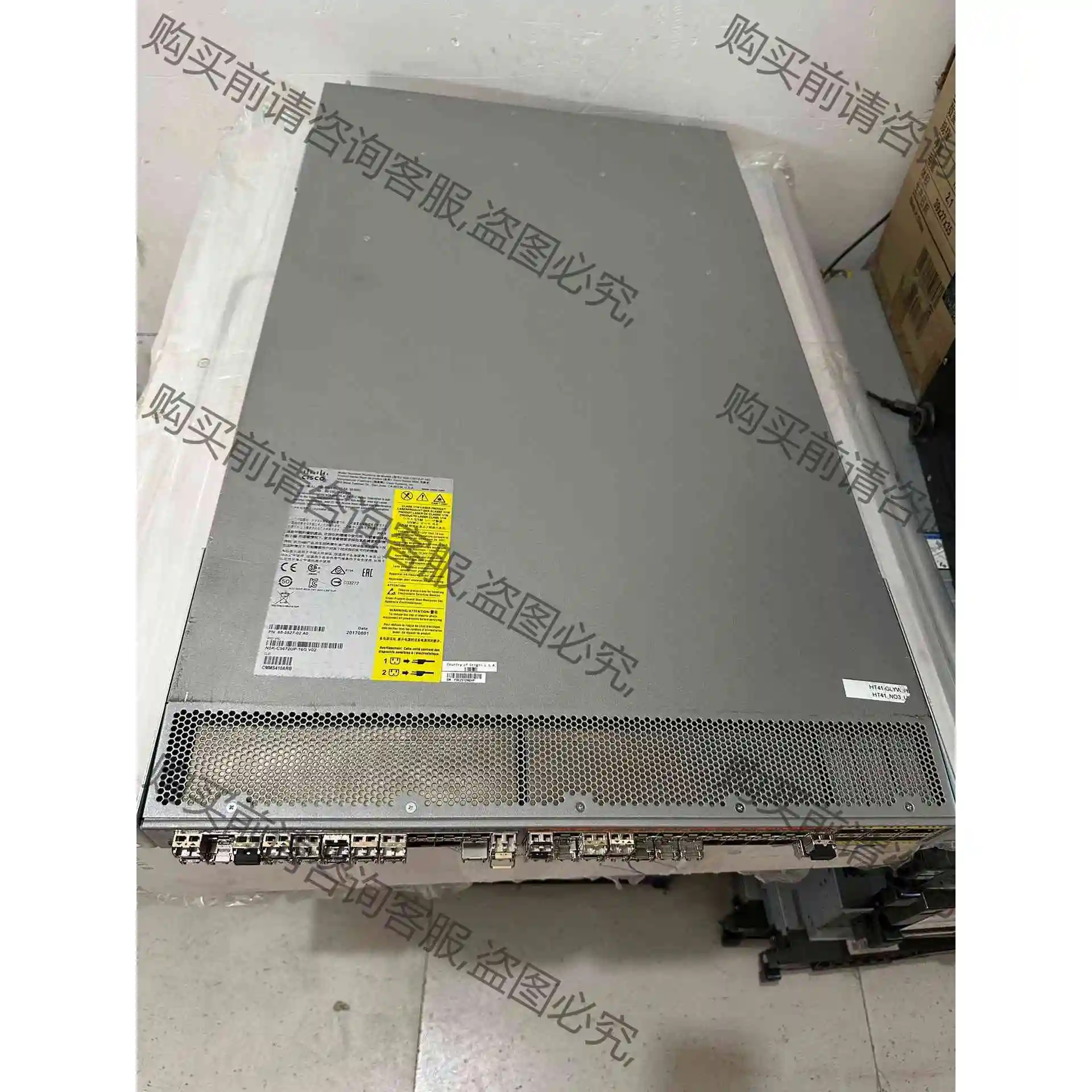 思科Cisco N5K-C5672UP-16G 万兆核心交换 议价产品 原装拆机功能