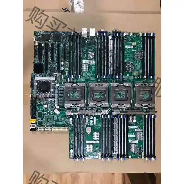浪潮 NF8560M2 四路服务器主板 超微X8QBE-LF 议价产品 原装拆机