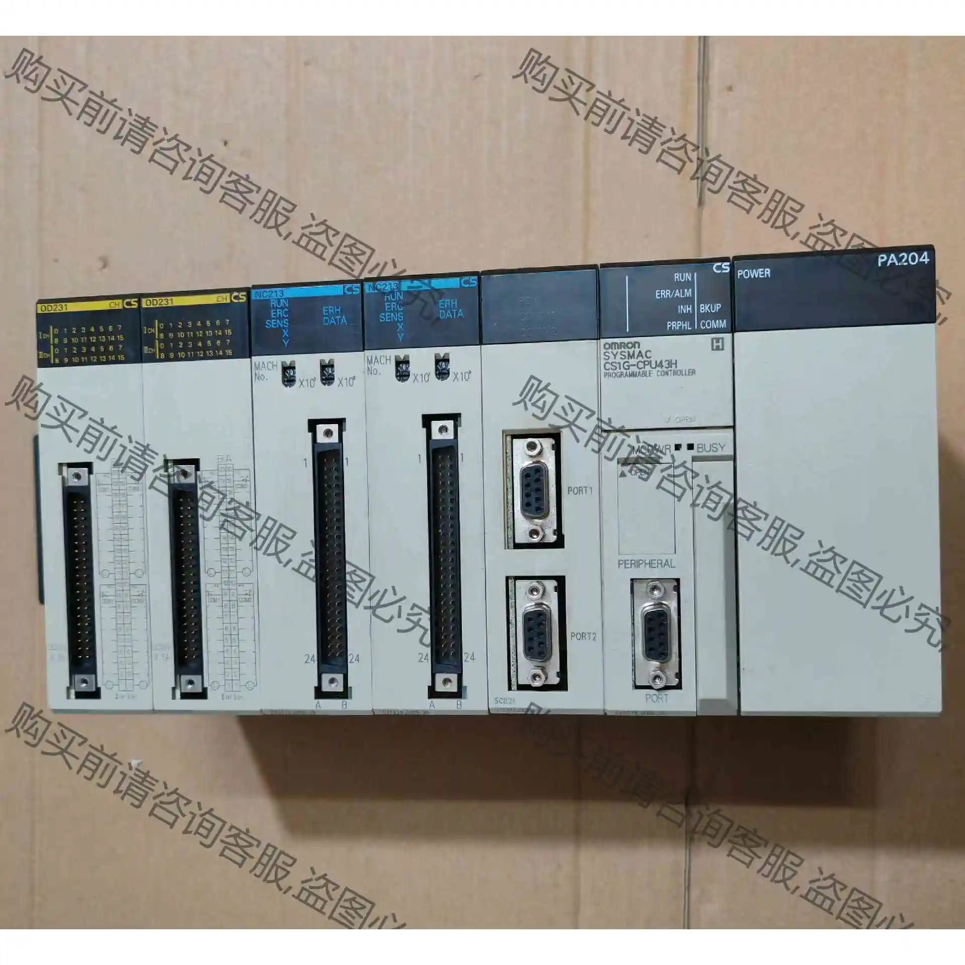 CS1G-CPU43H /C200HW-PA204/CS1W 议价产品 原装拆机功能完好