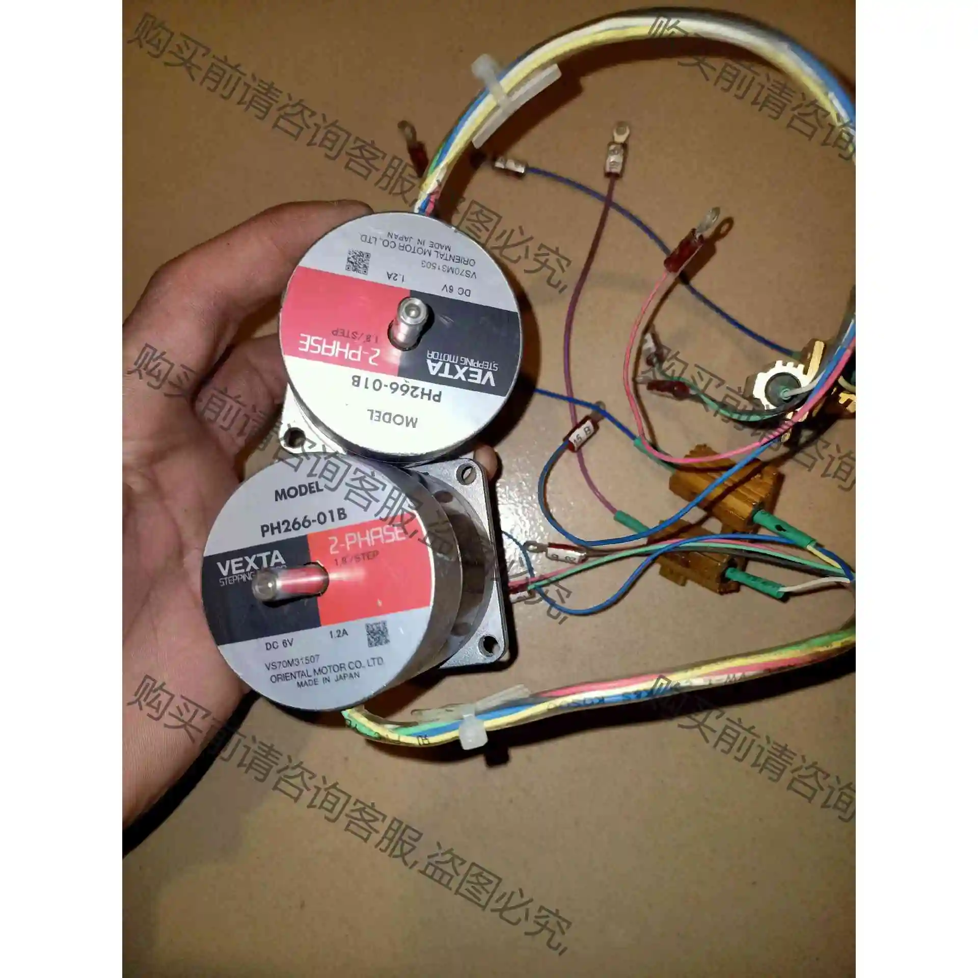 VEXTA东方步进电机 型号PH266-01B 6 议价产品 原装拆机功能完好