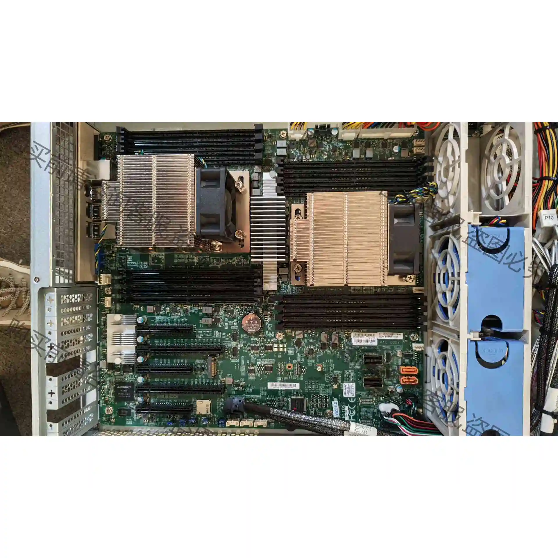 超微H11DSI 双路AMD EPYC CPU主板 支持70 议价产品 原装拆机功能
