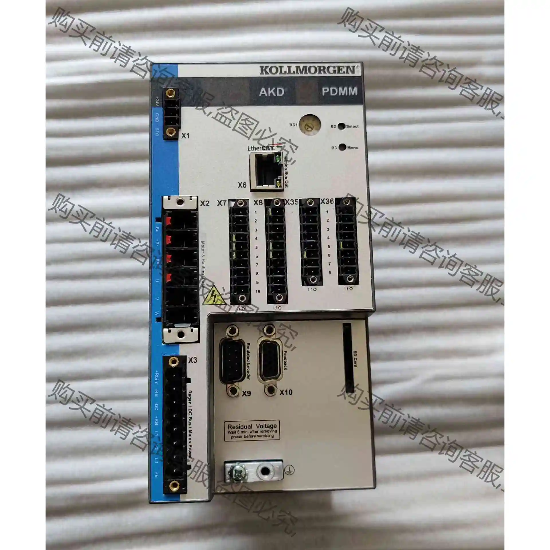 科尔摩根AKD-M01206-MCEC-0000伺服驱动器P 议价产品 原装拆机功
