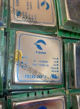 FEC60-24S15 IN18-36VDC OUT15VD 议价产品 原装拆机功能完好