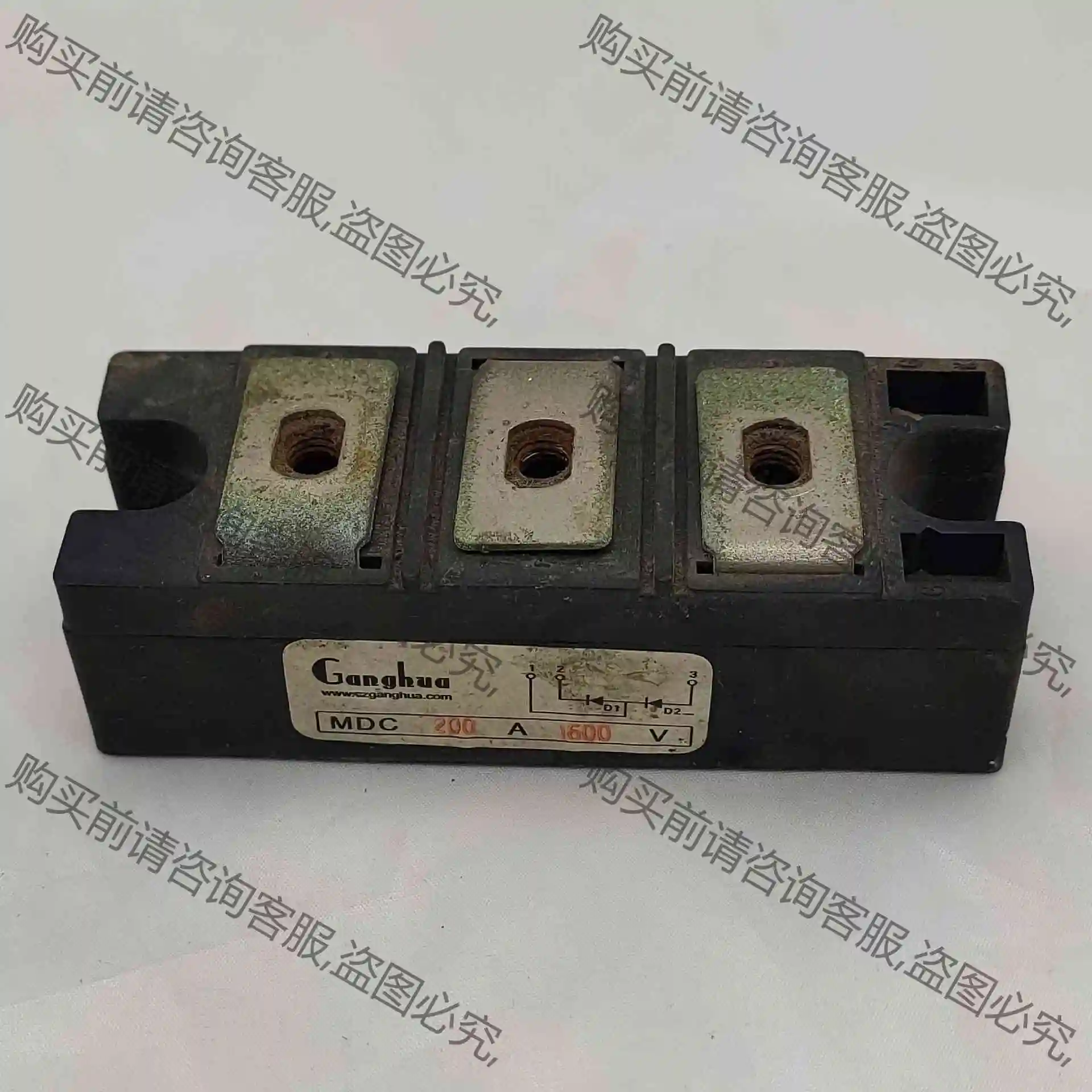 GangHua MDC200A 1600V 模块 议价产品 原装拆机功能完好