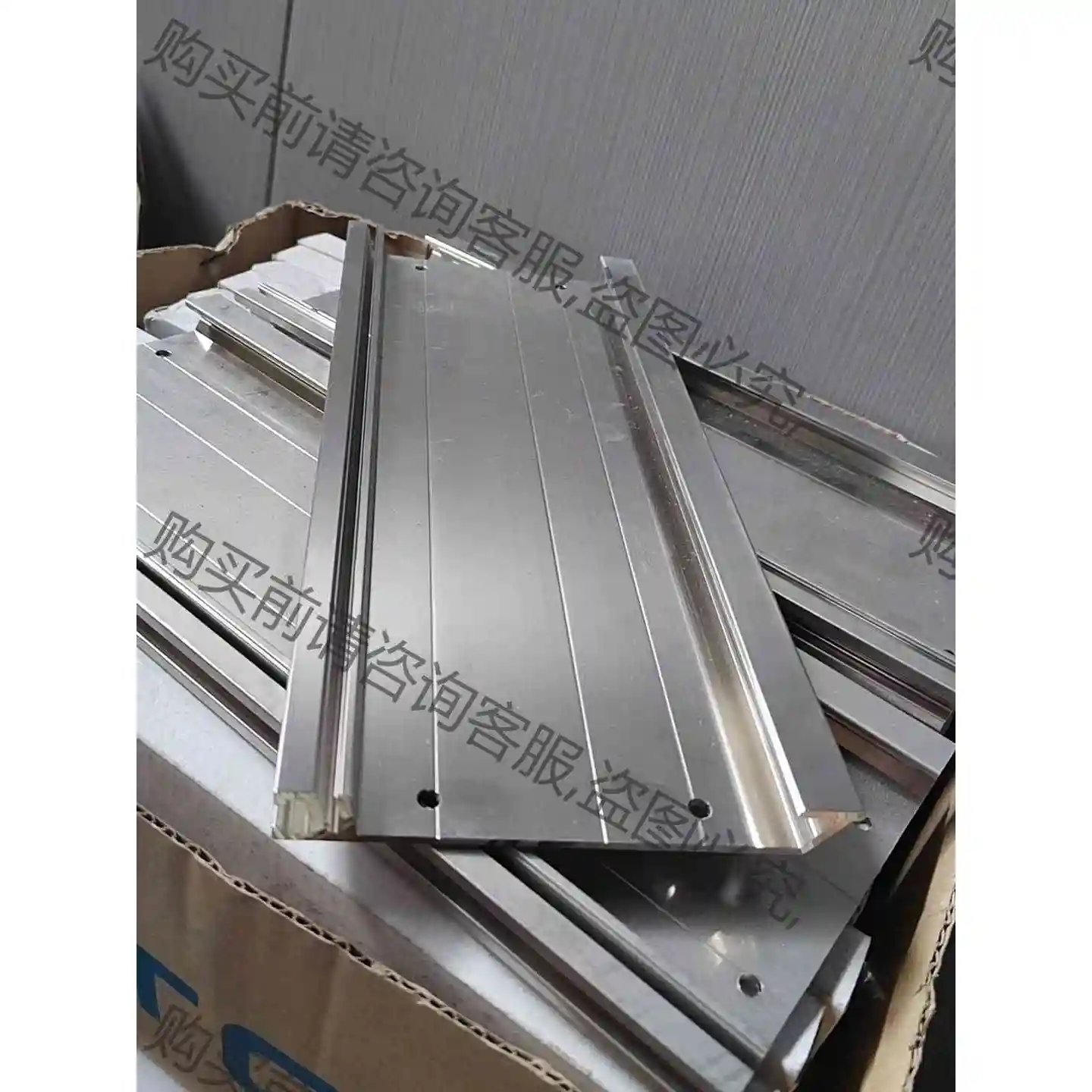 西门ziS7-300 PLC DIN导轨，29.5公分长 议价产品 原装拆机功能完