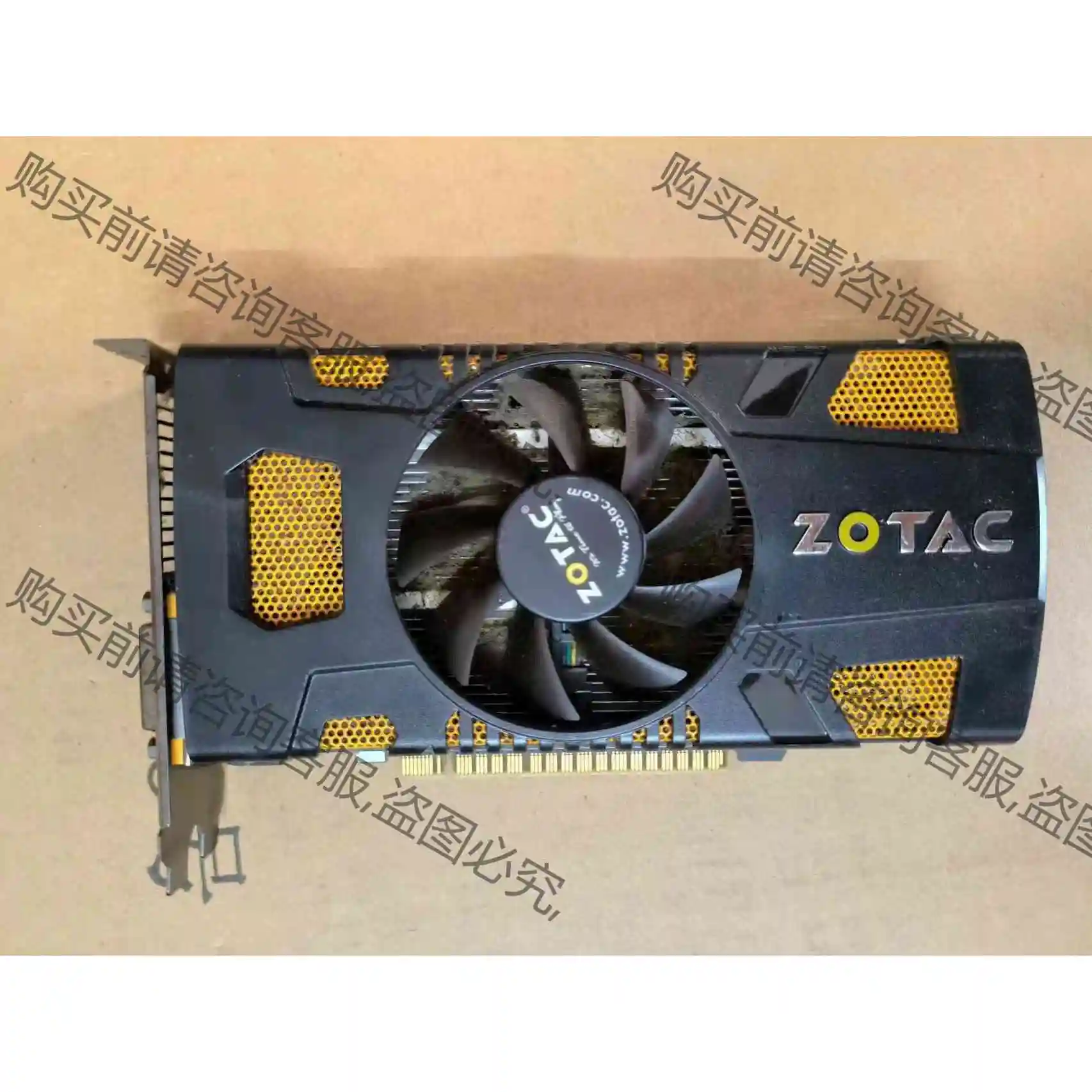 索泰GTX550Ti显卡，1G，D5 议价产品 原装拆机功能完好