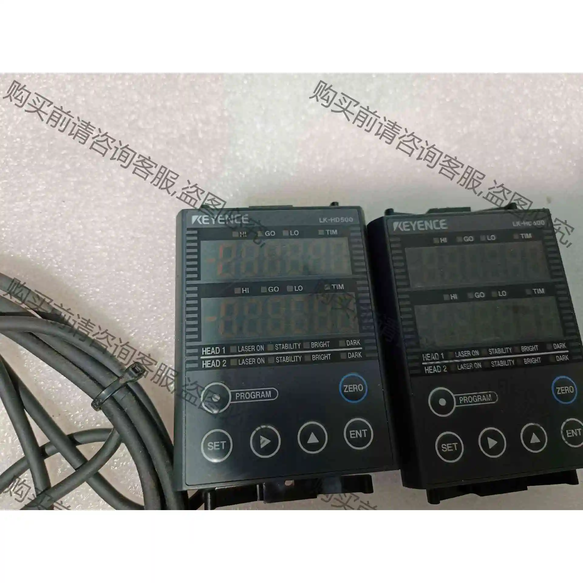 二手拆机，基恩士LK-HD500控制面板 实物图，拍前询价 议价产品