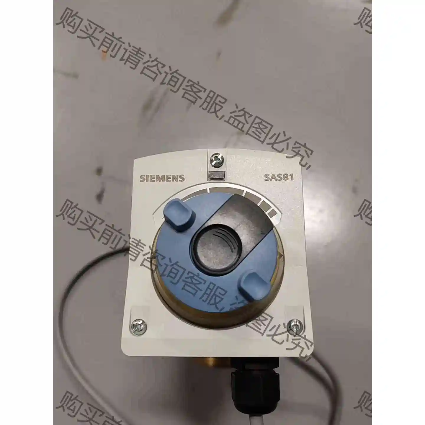 西门zi SAS81电动阀门执行器 议价产品 原装拆机功能完好