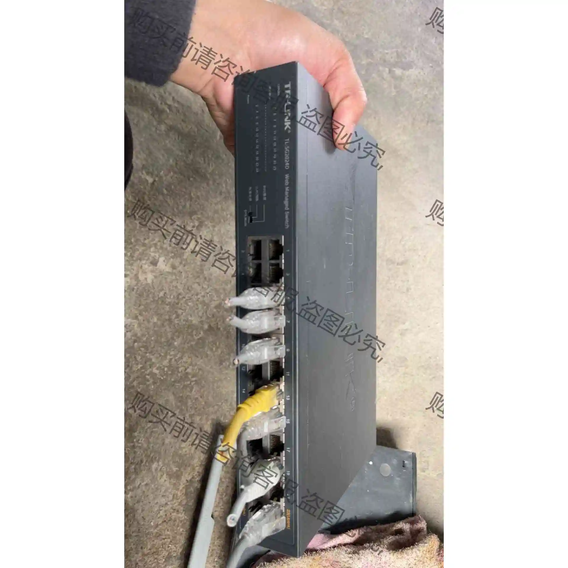 TL-SG2024D全千兆交换机，成色全新，拆机下来的，喜欢 议价产品