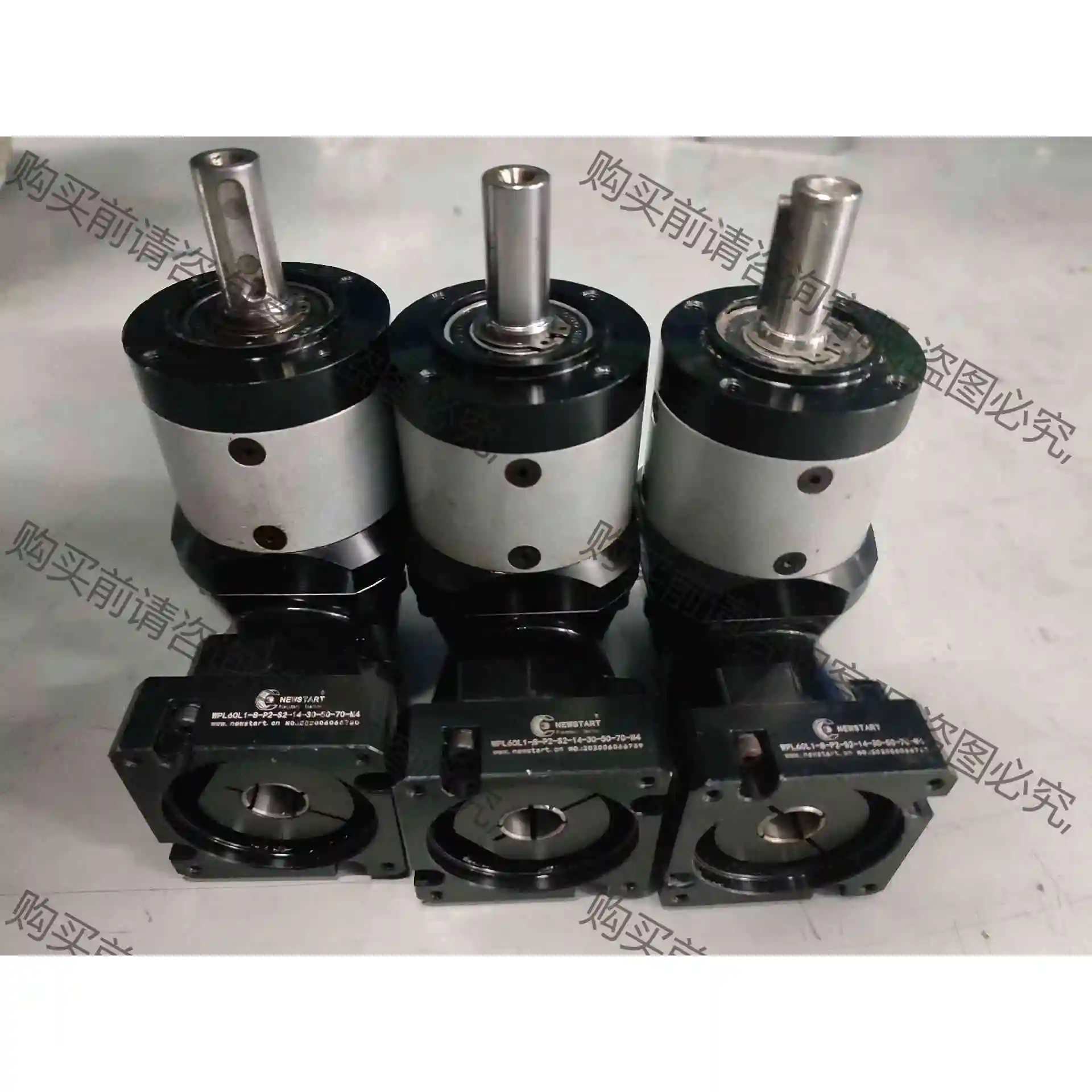 纽斯特400W直角减速机WPL60L1-8-P2-S2-14 议价产品 原装拆机功能
