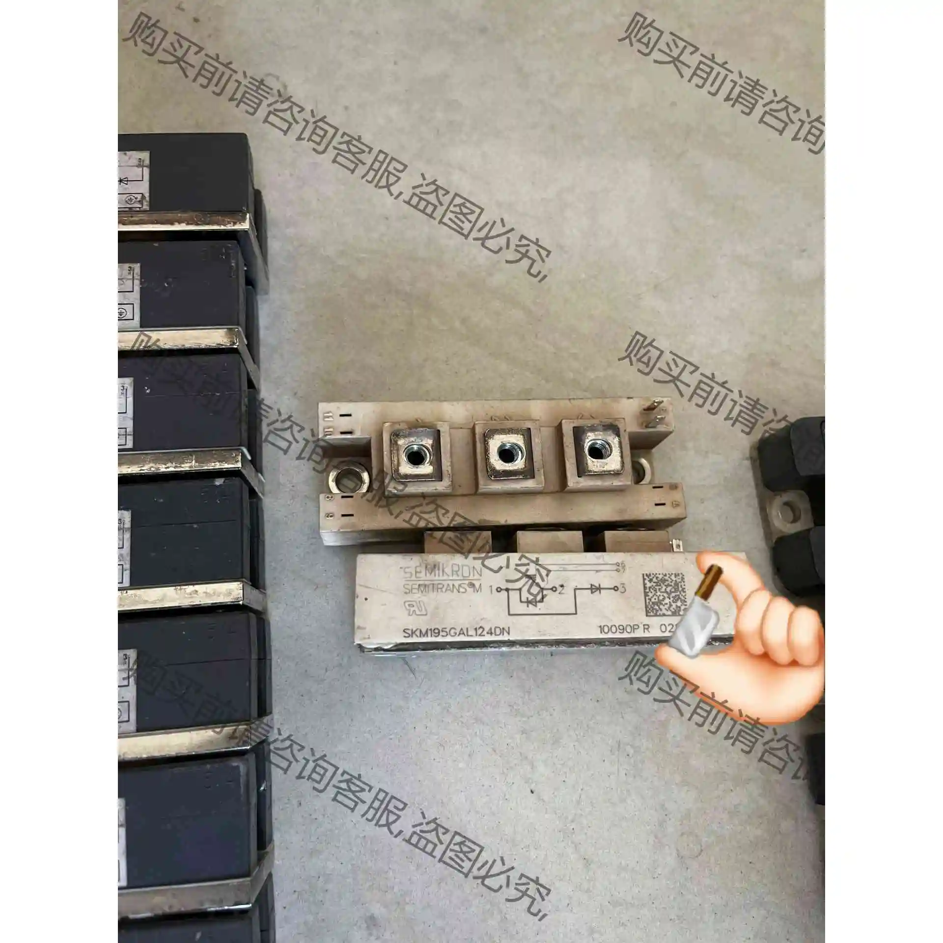 SKM195GAL124DN 议价产品 原装拆机功能完好