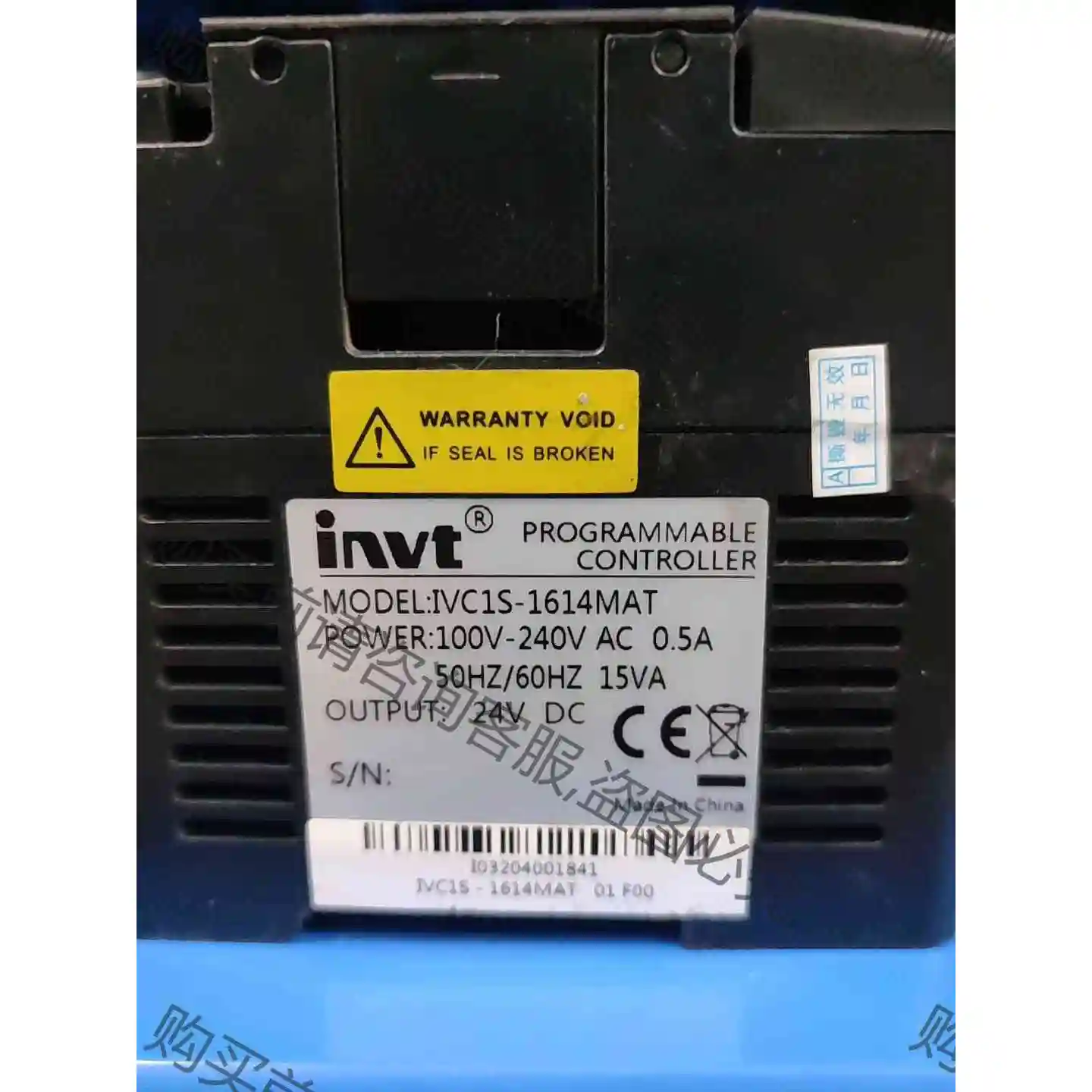 INVT英威腾PLC ⅠVC1S-1614MAR 12 议价产品 原装拆机功能完好