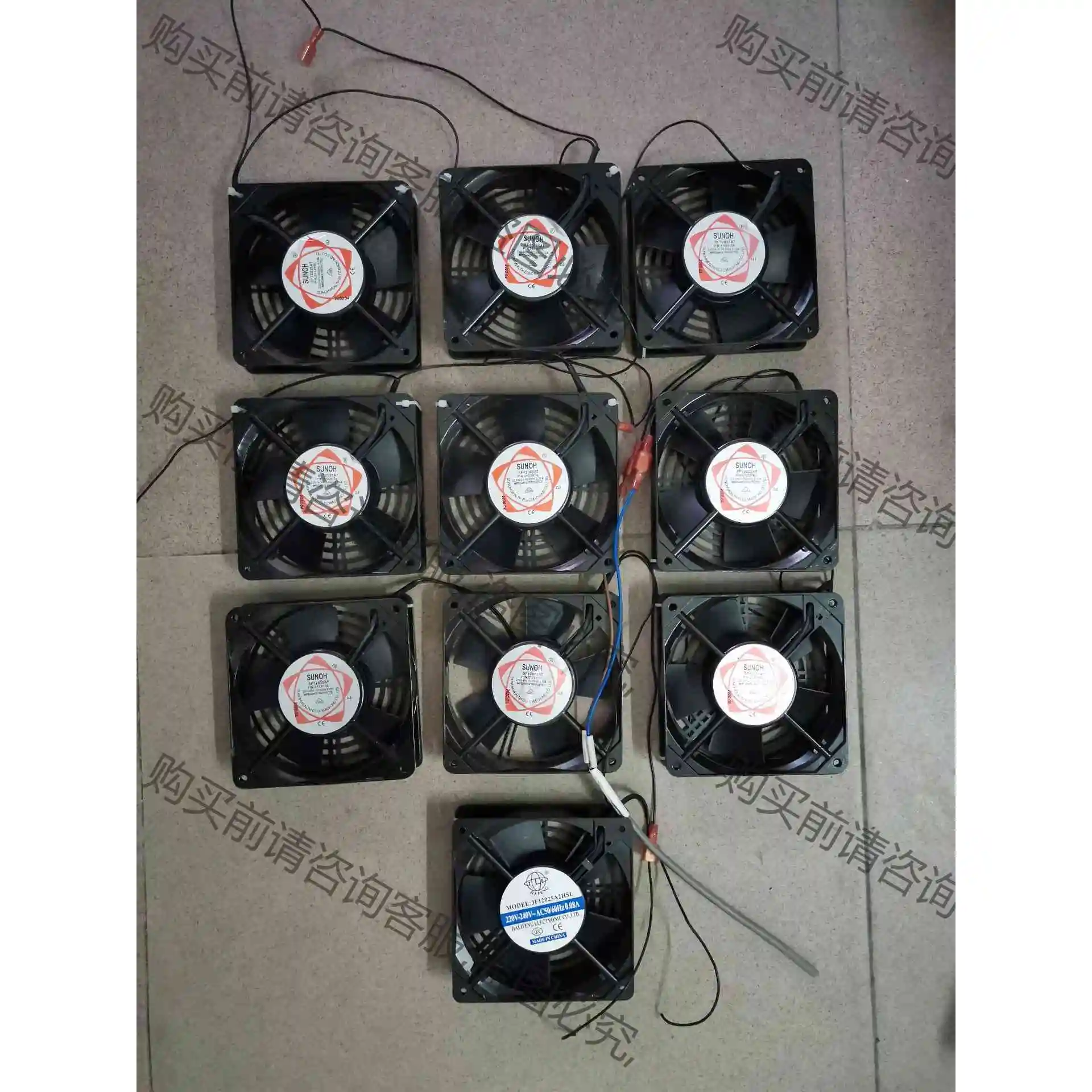 SF12025AT 2122HSL 交流风机 散热风扇 议价产品 原装拆机功能完