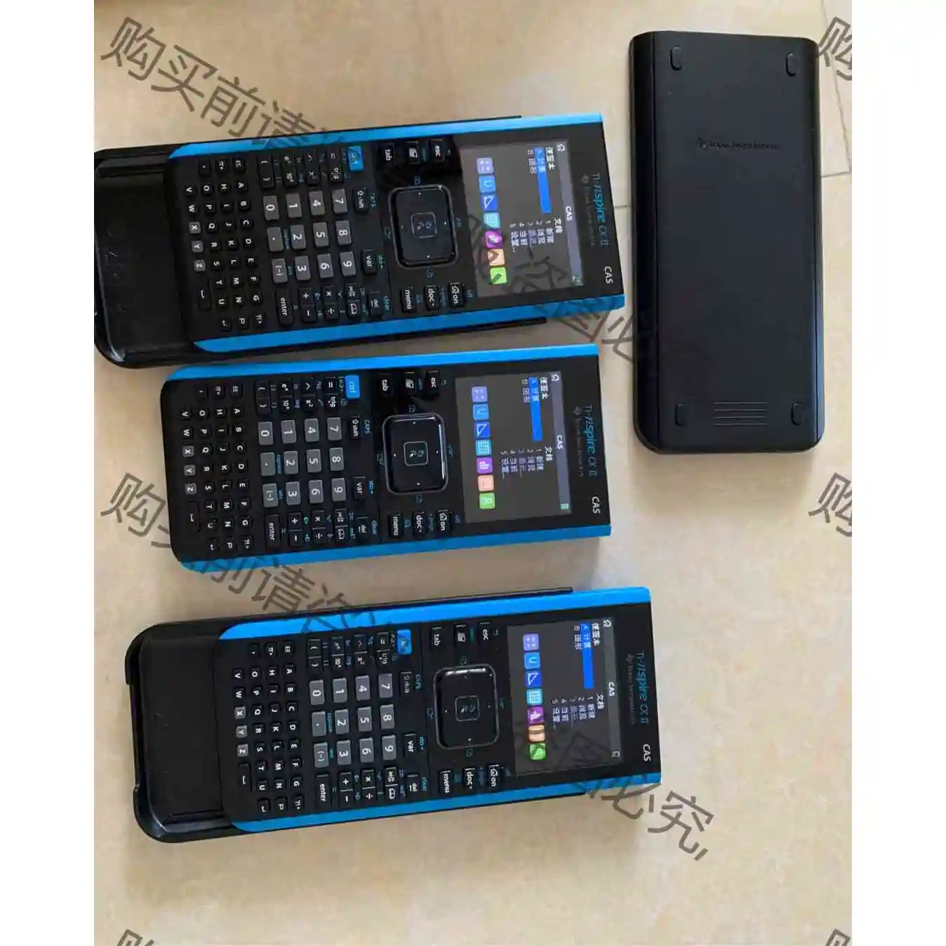 CAS计算器 TI-nspire cx cas ii 议价产品 原装拆机功能完好