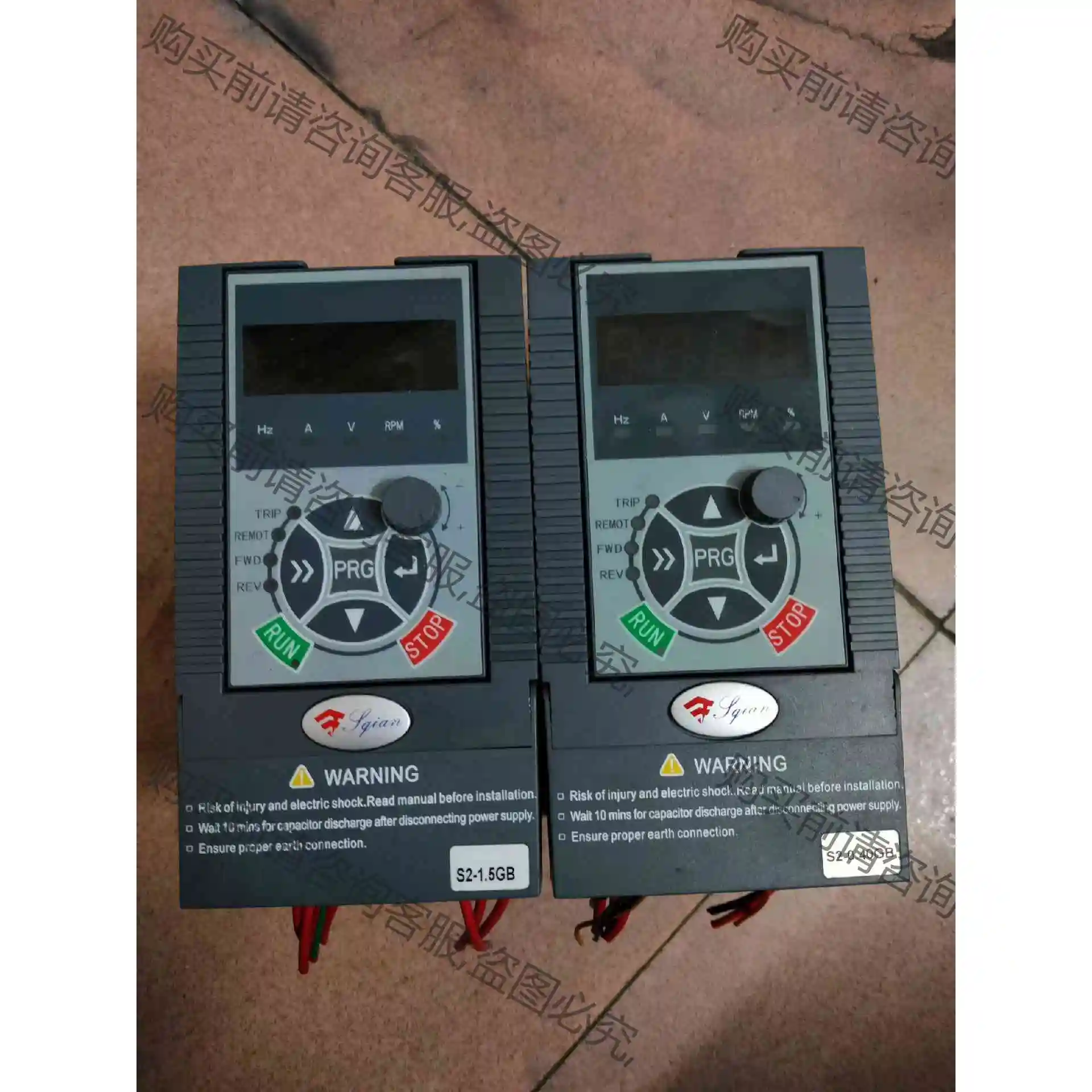 变频器SQIAN变频器3000-2S0R4GB-M变频驱动器 议价产品 原装拆机