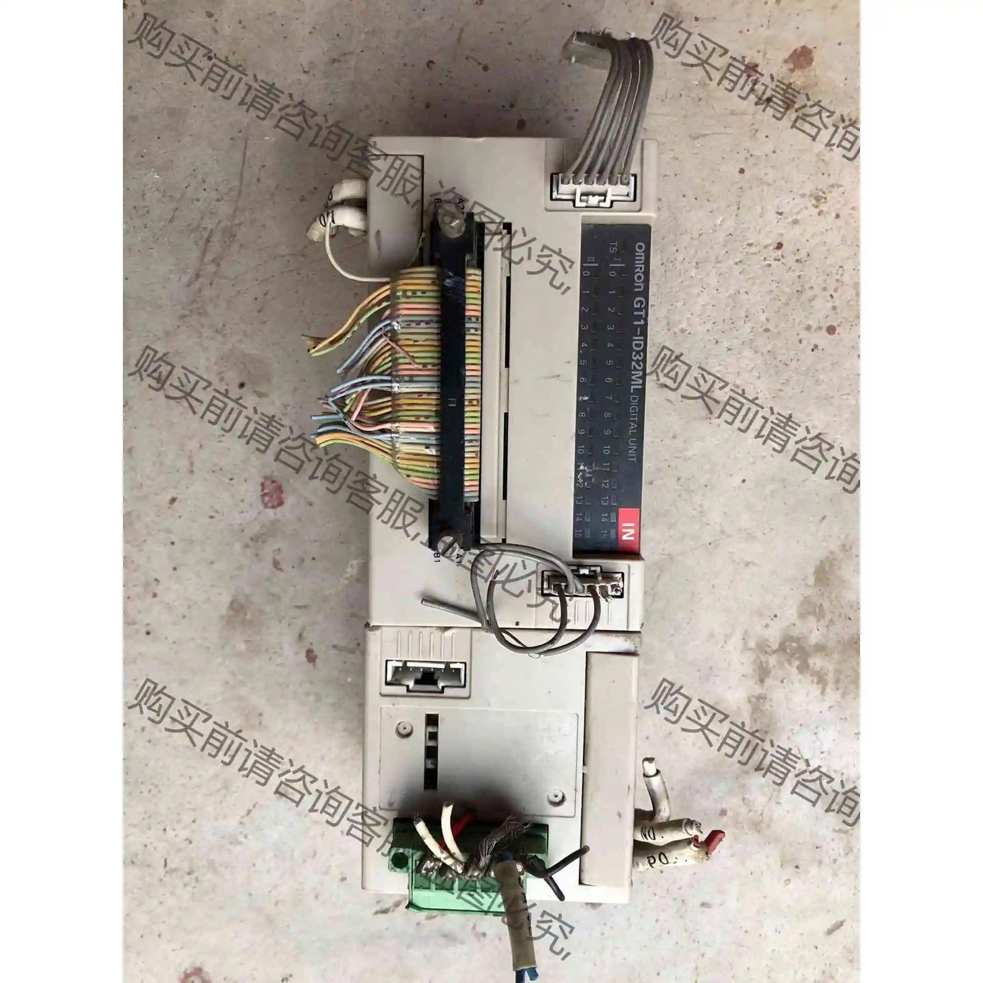 欧姆longPLC GT1-ID32ML DRT1-COM 议价产品 原装拆机功能完好