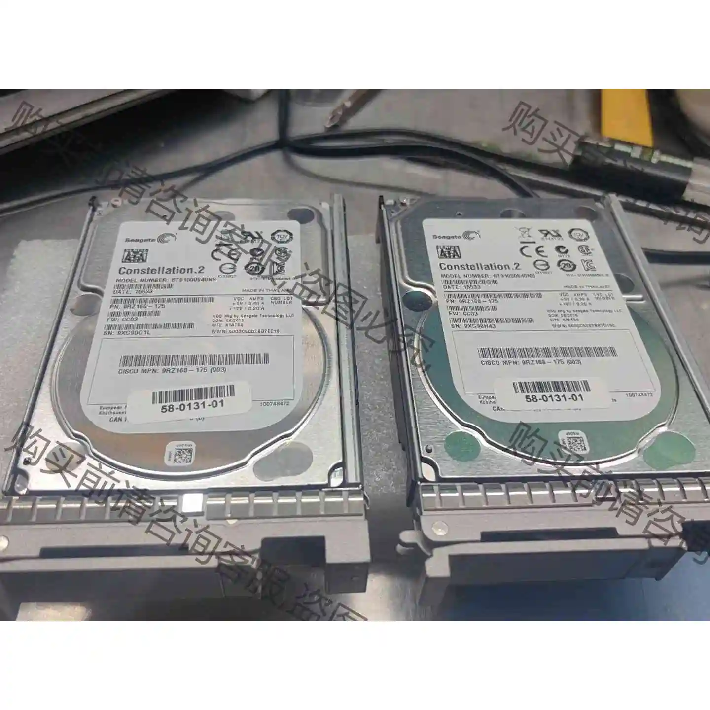 思科 服务器硬盘 ST91000640NS 议价产品 原装拆机功能完好