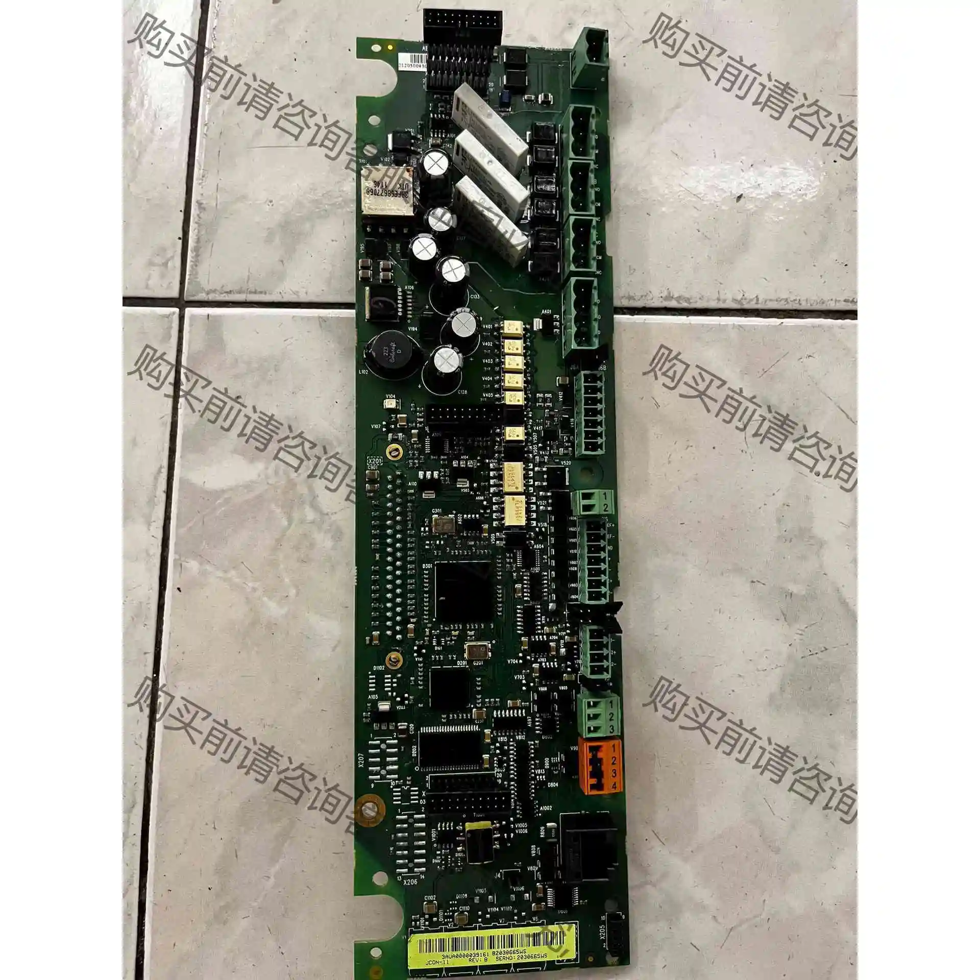 AB ACS850变频器CPU板主板JCON-11 议价产品 原装拆机功能完好