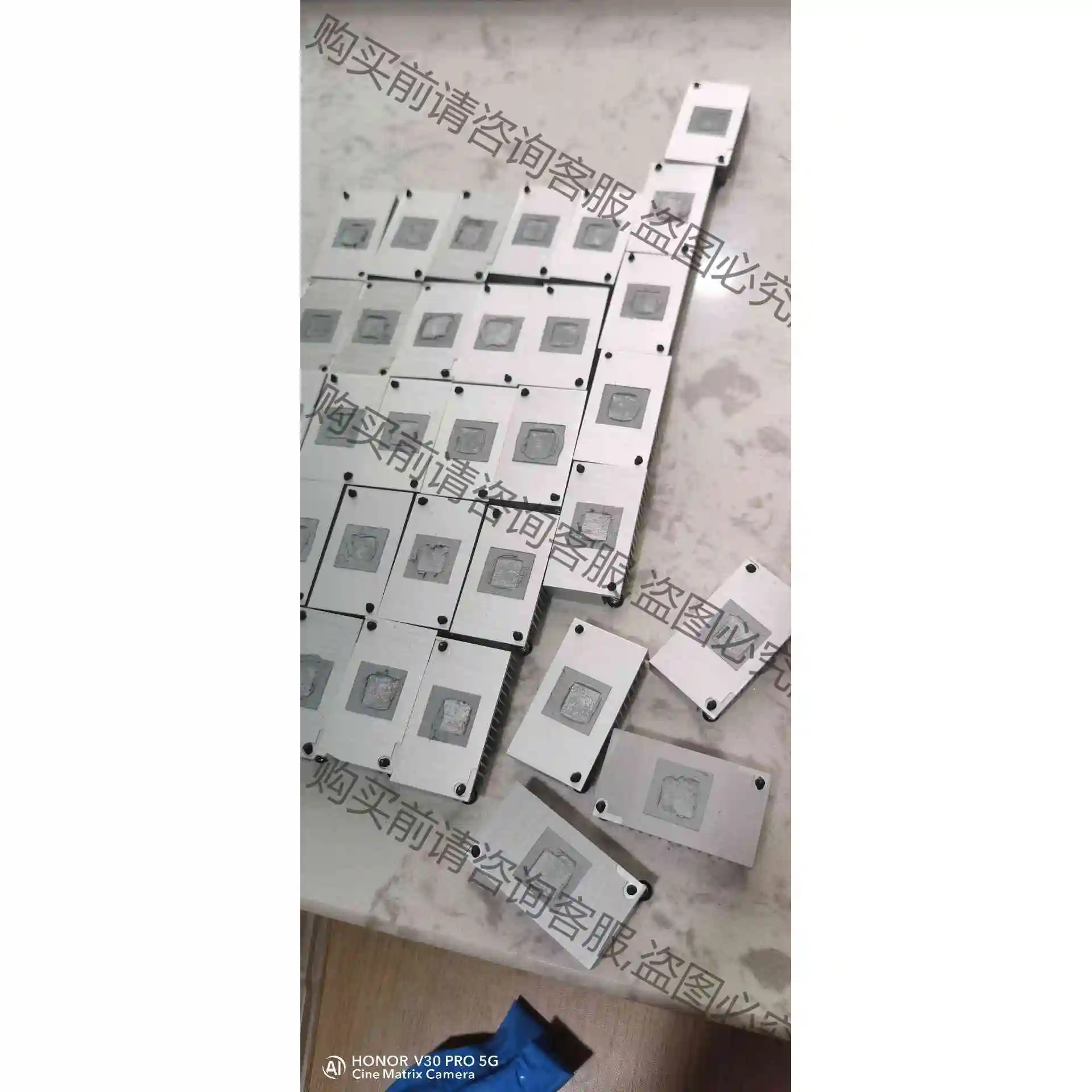 lsi 9361,9364散热片 ,55*30*12mm 议价产品 原装拆机功能完好
